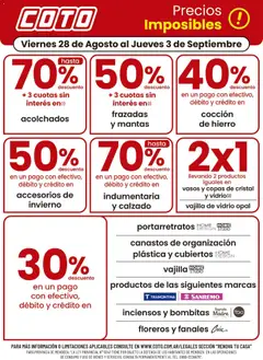Vista previa del folleto de la tienda Coto válido desde el 28/08/2026 