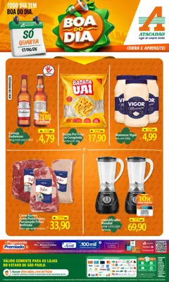 Pré-Visualização do folheto "Atacadão ofertas - SP" da loja Atacadão válido a partir de 17/06/2026