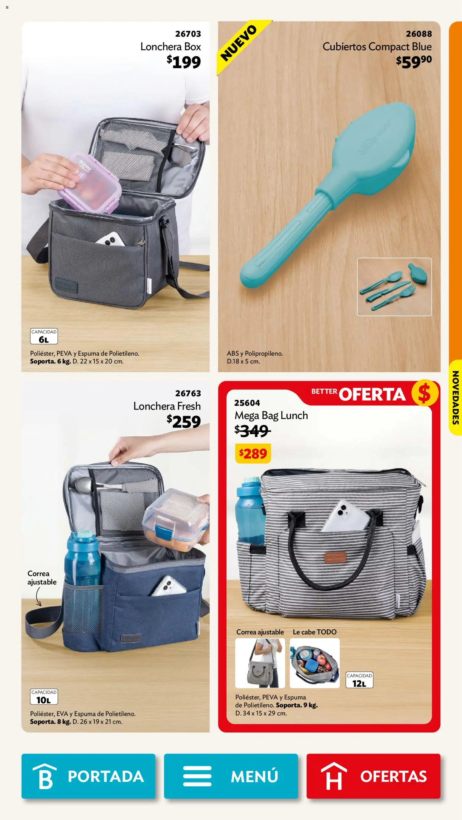 Vista previa las ofertas de la tienda Betterware - Betterware campaña 8 2026 desde el 03/08/2026 