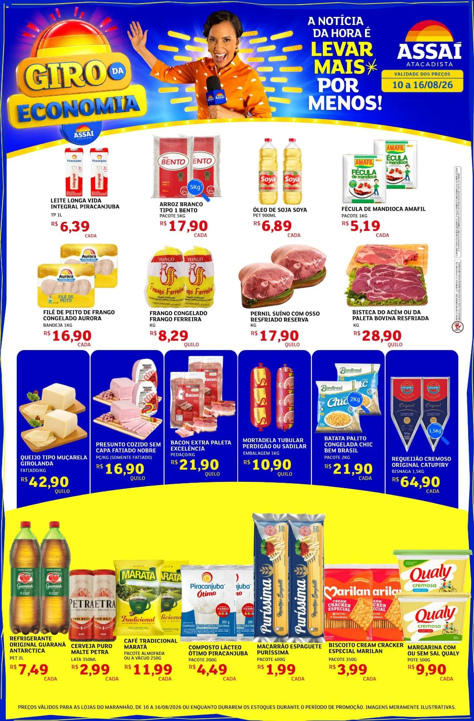 Pré-Visualização do folheto "Assaí Atacadista ofertas" da loja Assaí Atacadista válido a partir de 10/08/2026
