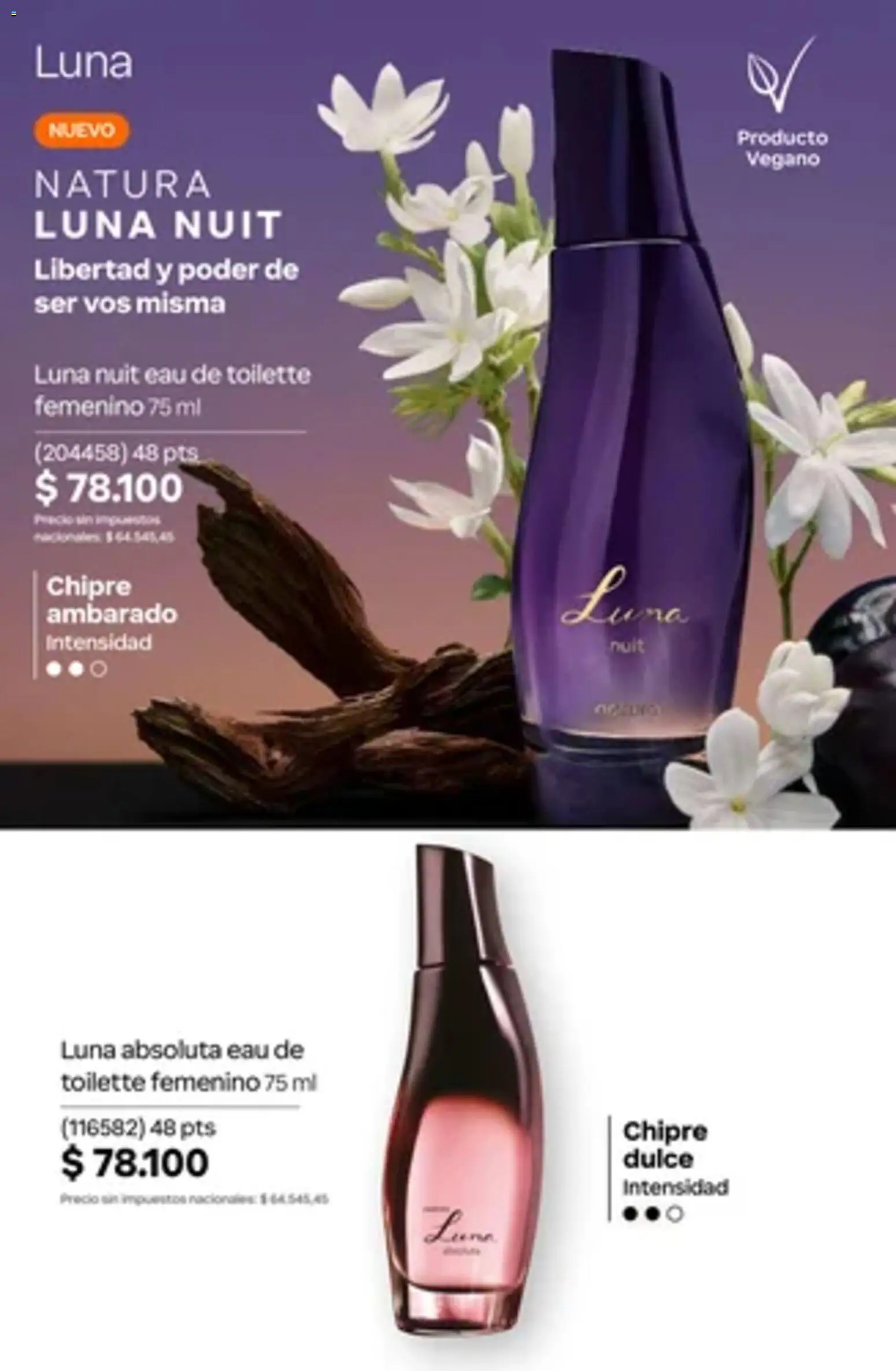 Vista previa del folleto de la tienda Natura válido desde el 01/10/2026 - Dulce, Eau de toilette