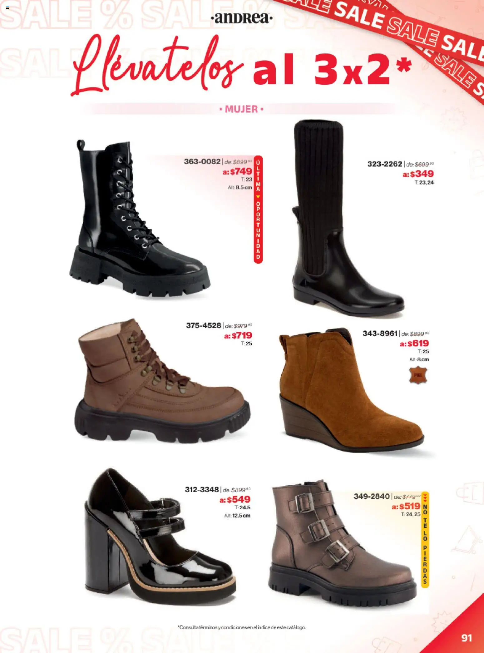 Vista previa las ofertas de la tienda Andrea - Catálogo Outlet desde el 21/12/2025 - Sal