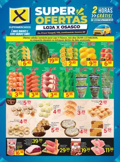 Pré-Visualização do folheto "X Supermercados ofertas Osasco" da loja X Supermercados válido a partir de 26/08/2026