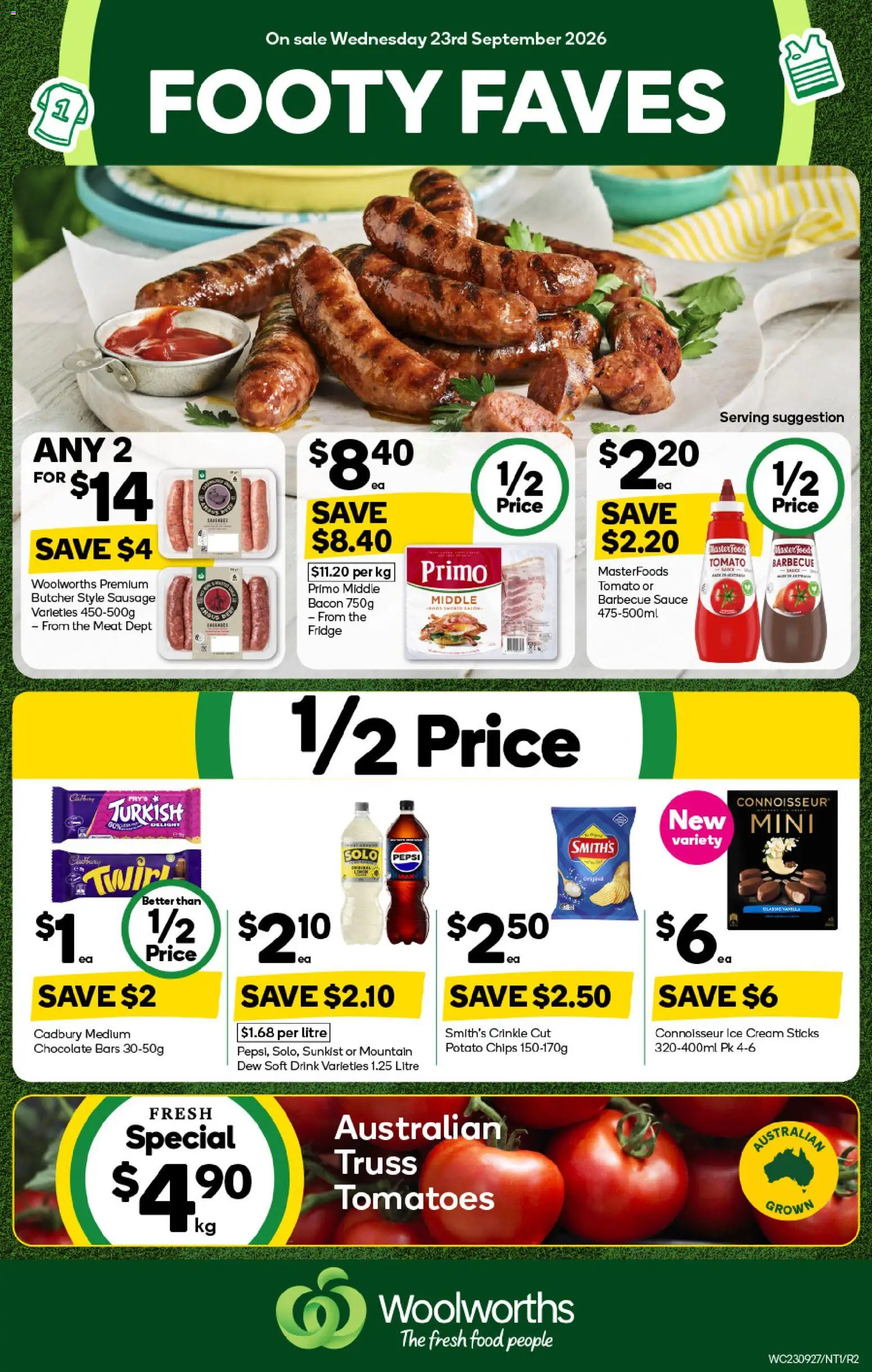 Preview of catalogue Woolworths catalogue TN from shop Woolworths valid 23/09/2026