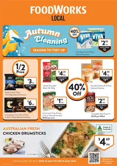 Preview of catalogue Foodworks catalogue VIC from shop Foodworks valid 13/05/2026