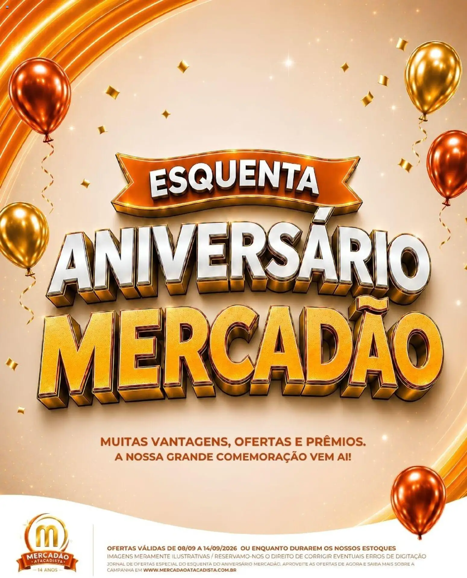 Ofertas Mercadão Atacadista até 14/09/2026. - Página 1