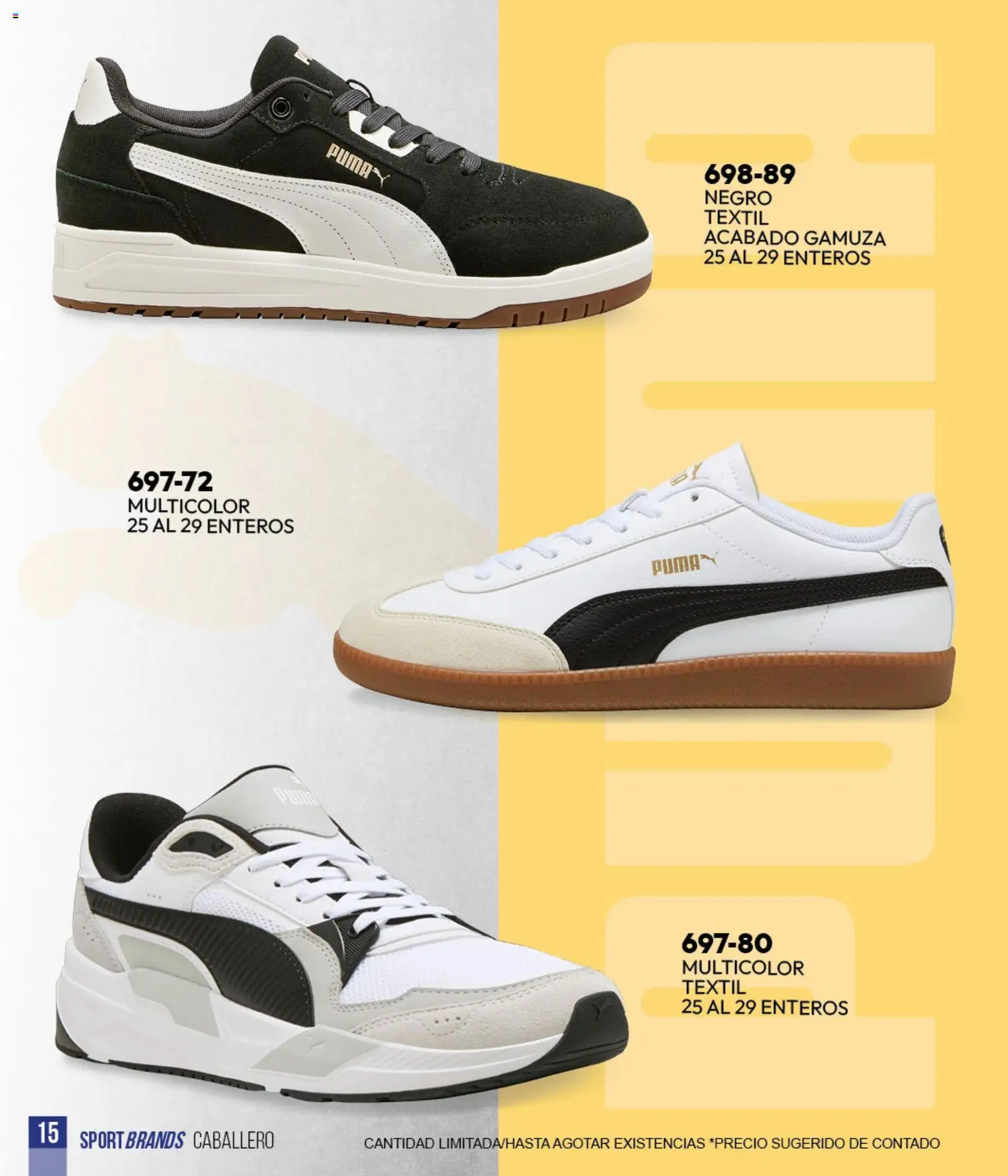 Vista previa las ofertas de la tienda Cklass - Cklass catálogo Sportbrands Verano Caballero desde el 05/03/2026 - Gamuza