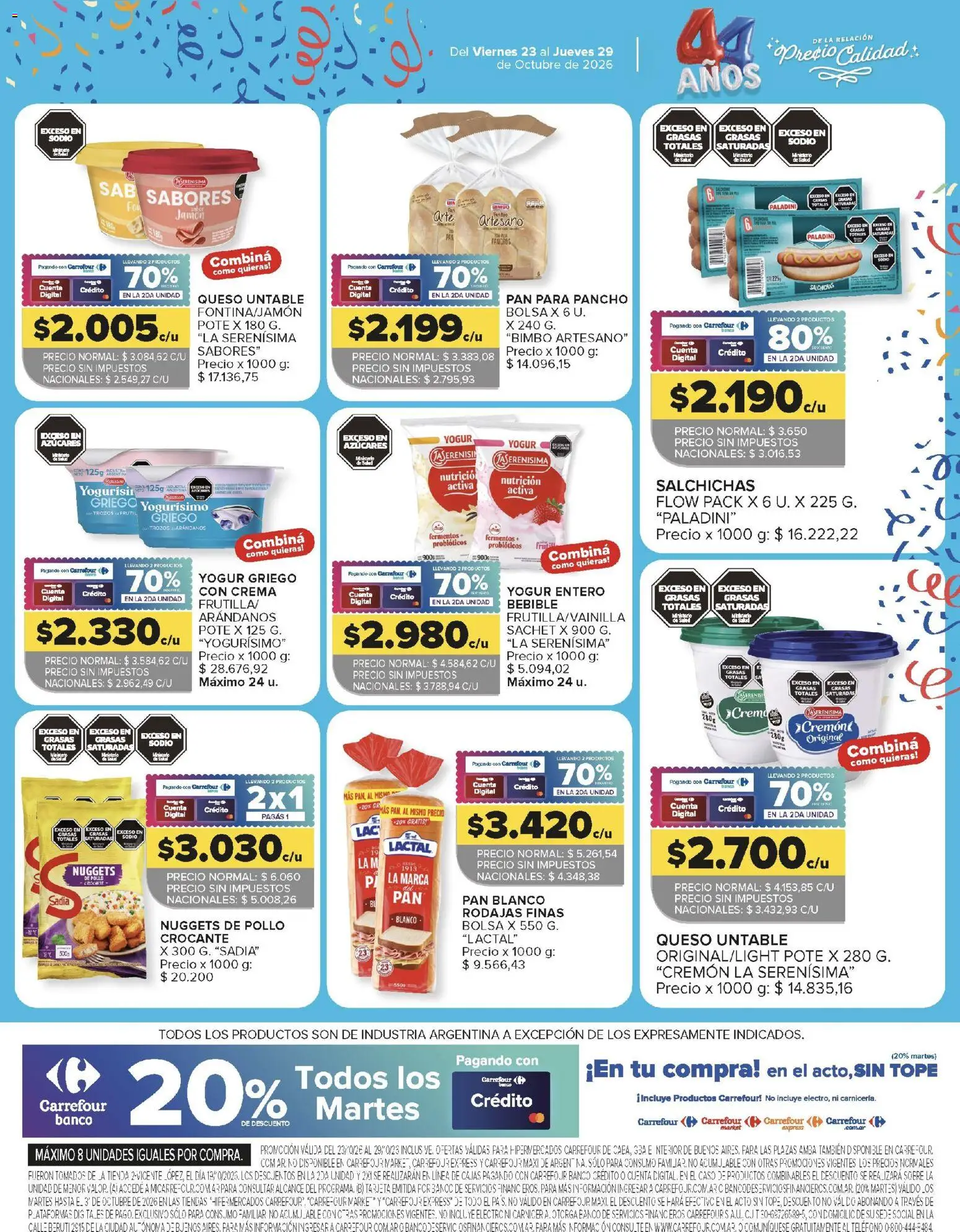 Vista previa del folleto de la tienda Carrefour válido desde el 23/10/2026 