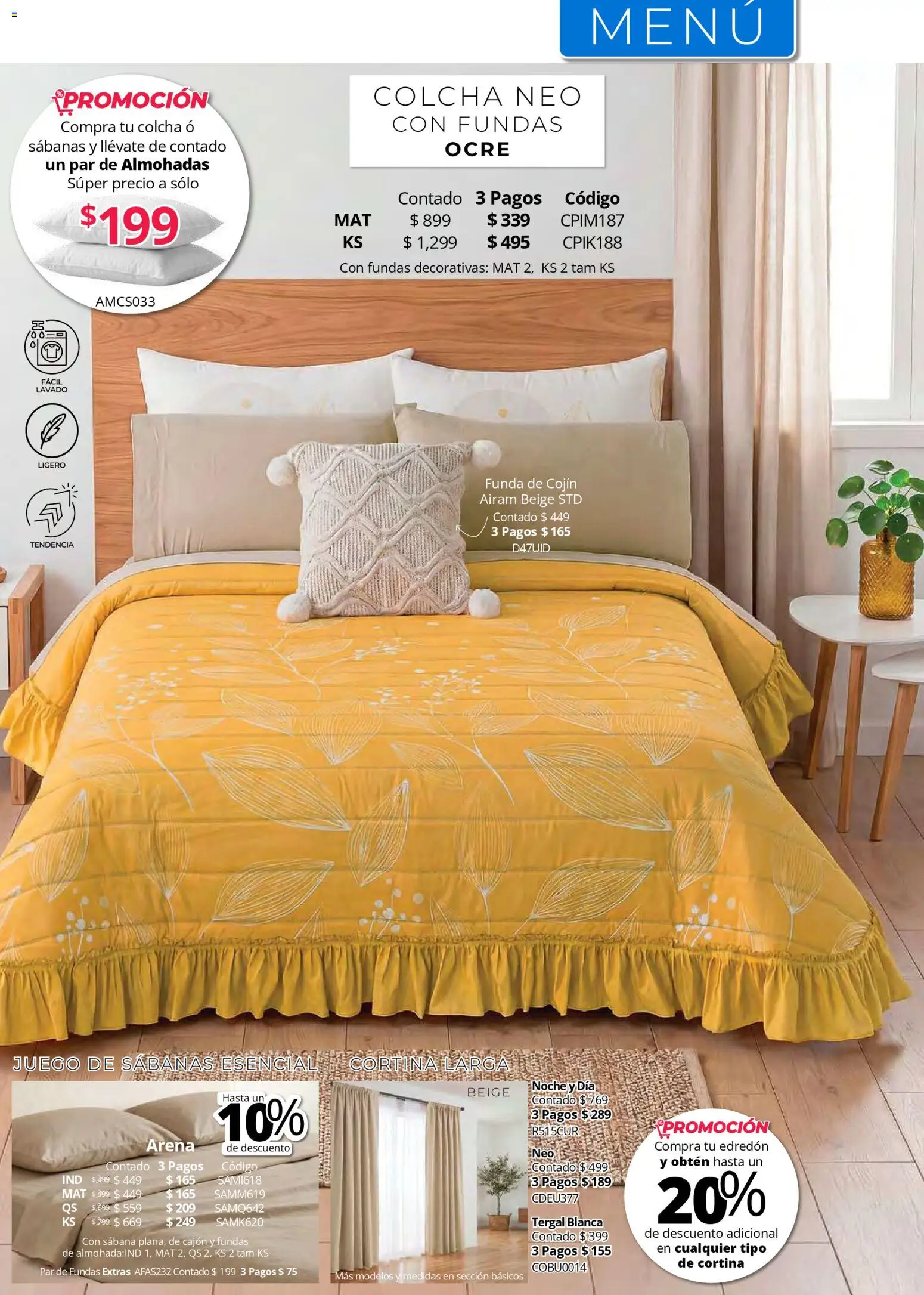 Vista previa las ofertas de la tienda Colchas Concord - Colchas Concord catálogo desde el 01/05/2026 
