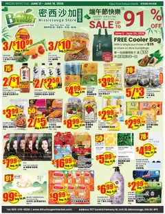 Un aperçu du dépliant Btrust Supermarket weekly flyer - Mississauga du magasin Btrust Supermarket est valide à partir 12 juin 2026