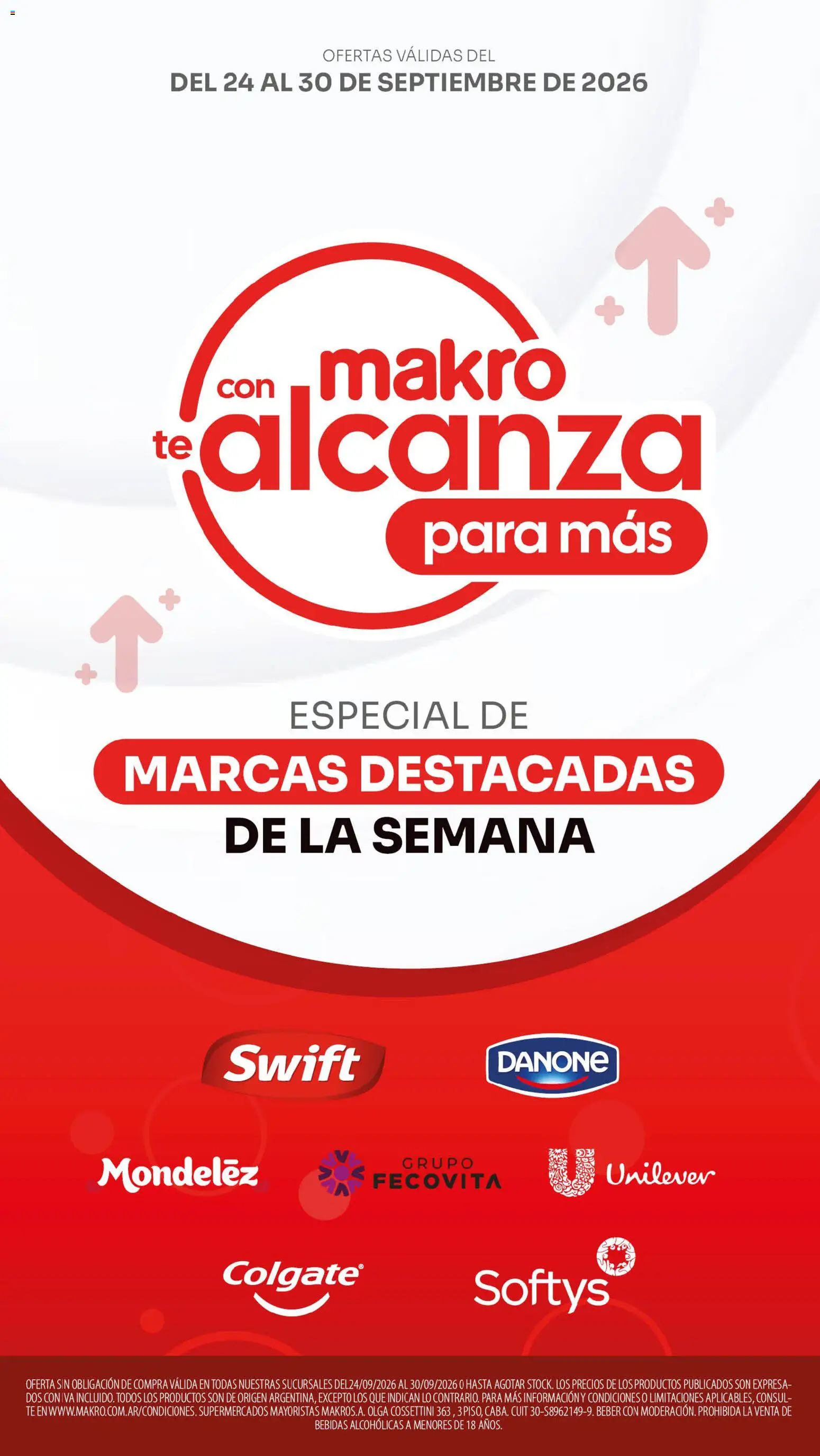 Vista previa del folleto de la tienda Makro válido desde el 24/09/2026 - Té, Bebidas
