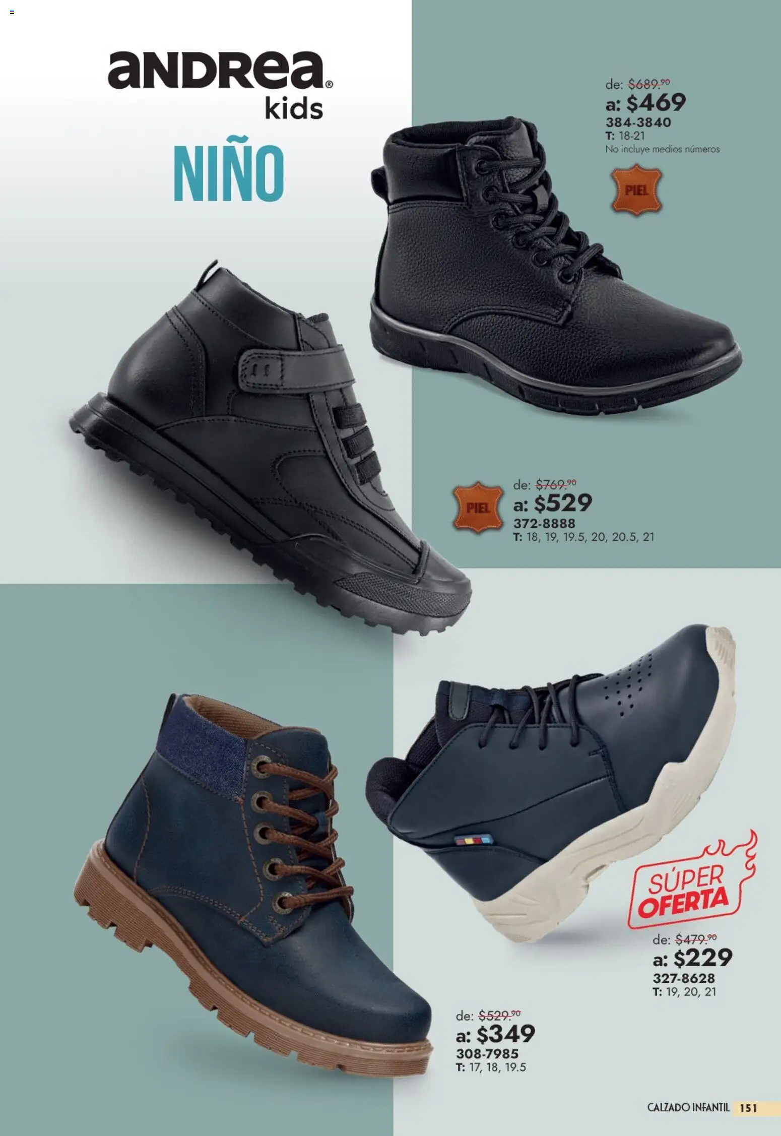 Vista previa las ofertas de la tienda Andrea - Andrea catálogo Outlet desde el 13/09/2026 