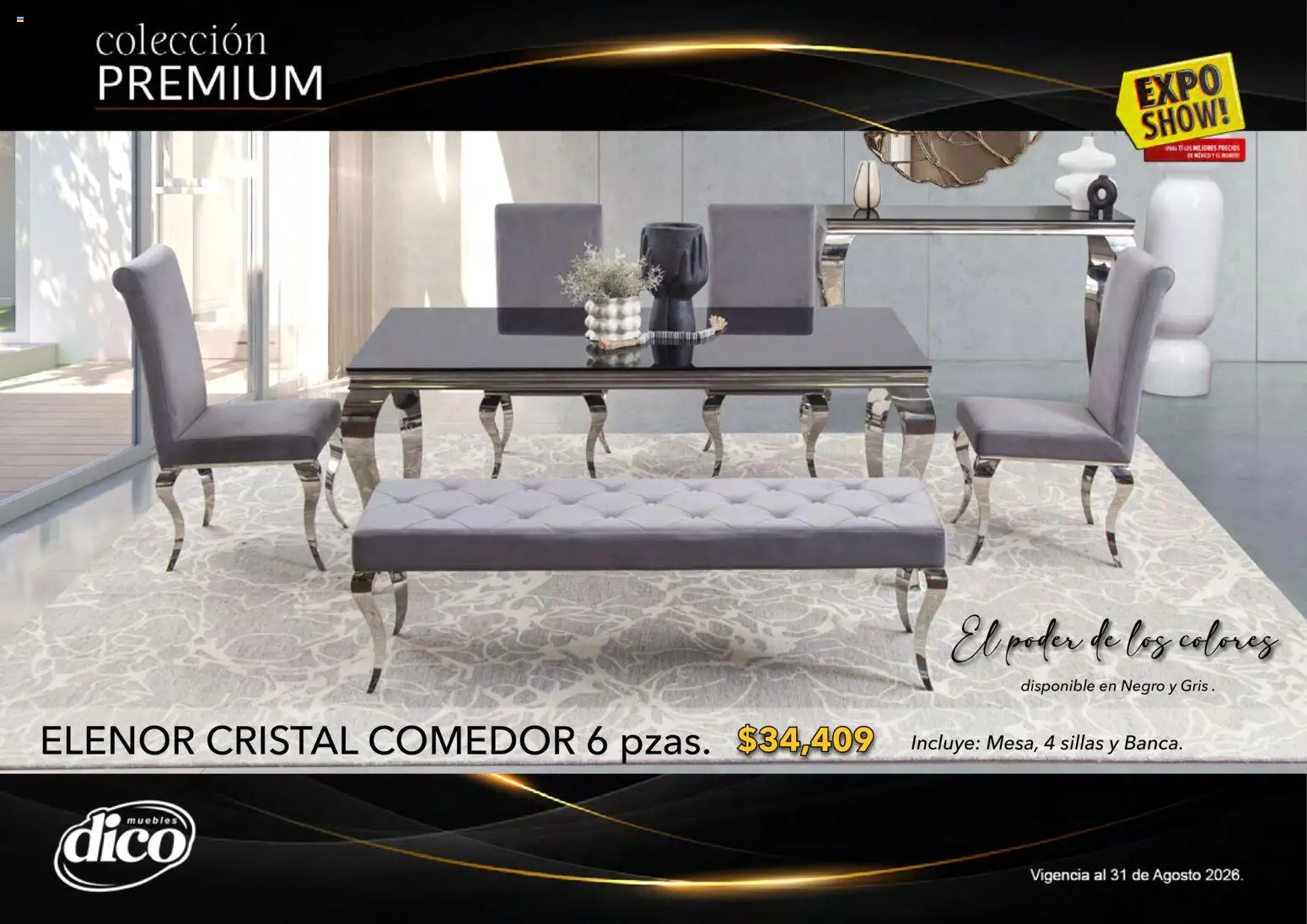 Vista previa las ofertas de la tienda Muebles Dico - Muebles Dico catálogo Colección Premium desde el 01/08/2026 