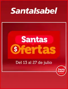 Folleto de la tienda Santa Isabel válido desde el 12.07.2026 