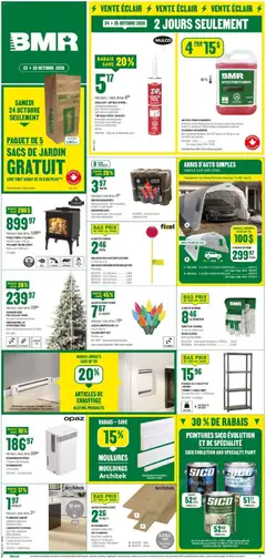Preview of leaflet BMR weekly flyer / circulaire from shop BMR is valid from Oct 22, 2026