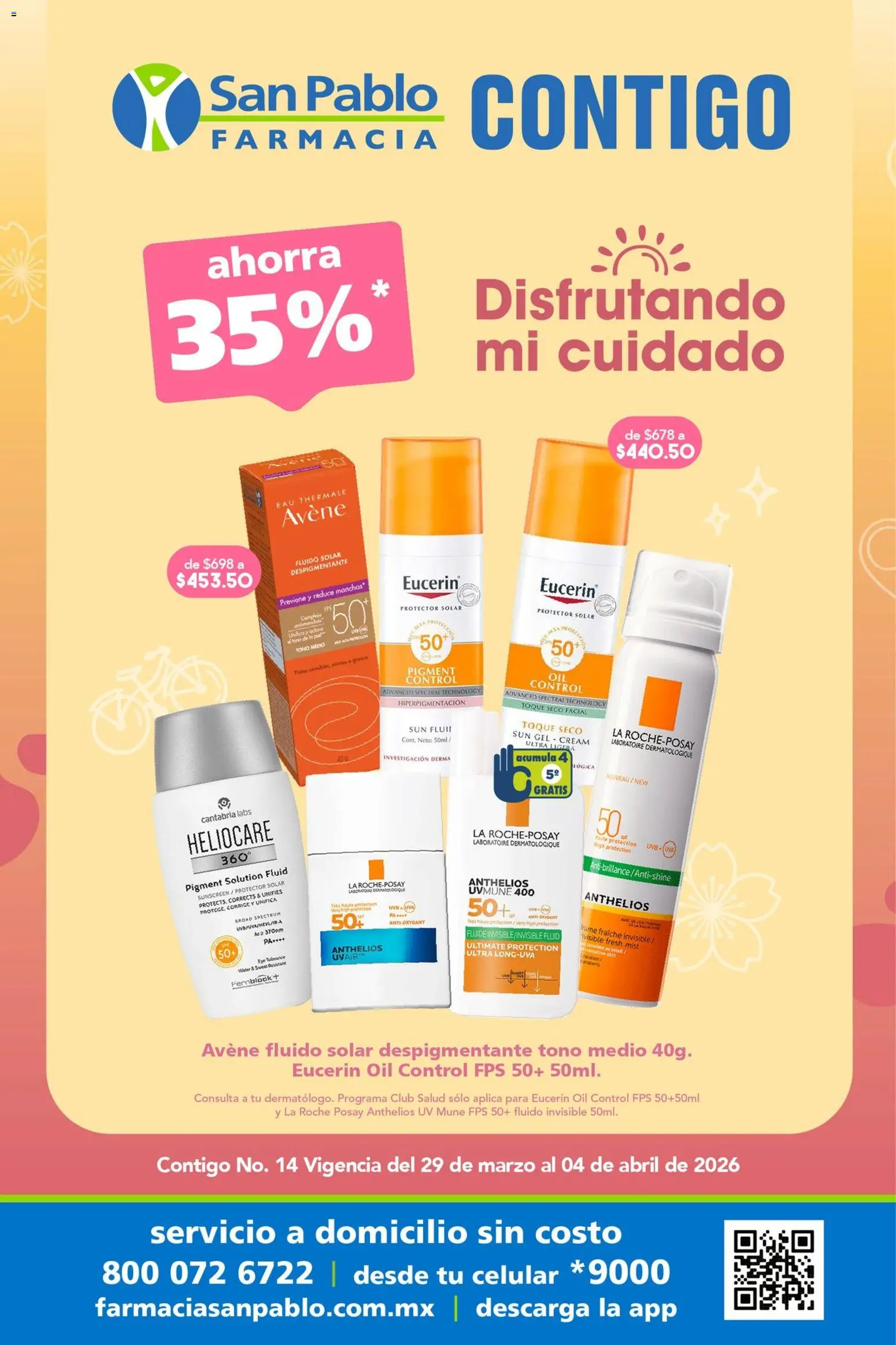 Vista previa las ofertas de la tienda Farmacia San Pablo - Farmacia San Pablo catálogo desde el 29/03/2026 - Protector solar