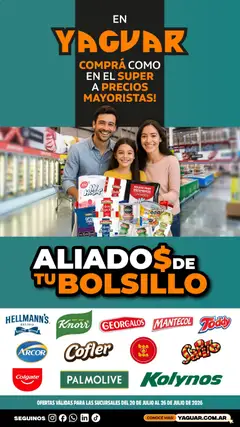 Vista previa del folleto de la tienda Yaguar válido desde el 20/07/2026 