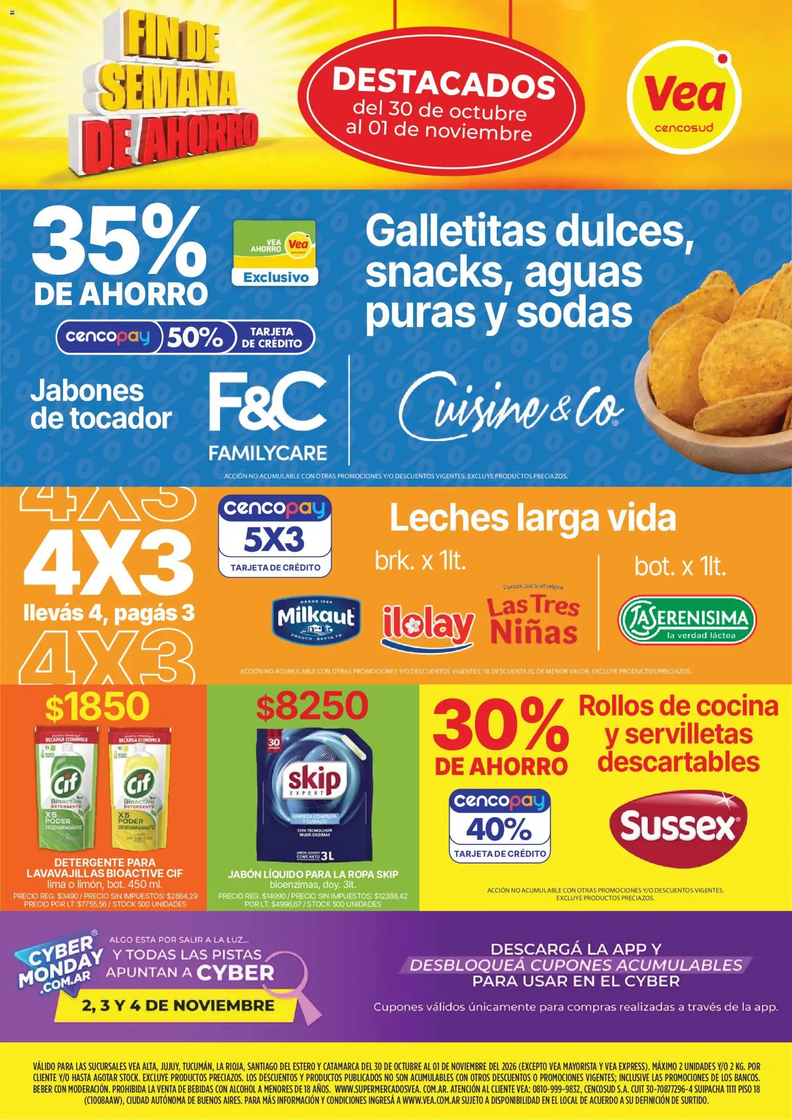 Vista previa del folleto de la tienda Vea válido desde el 30/10/2026 