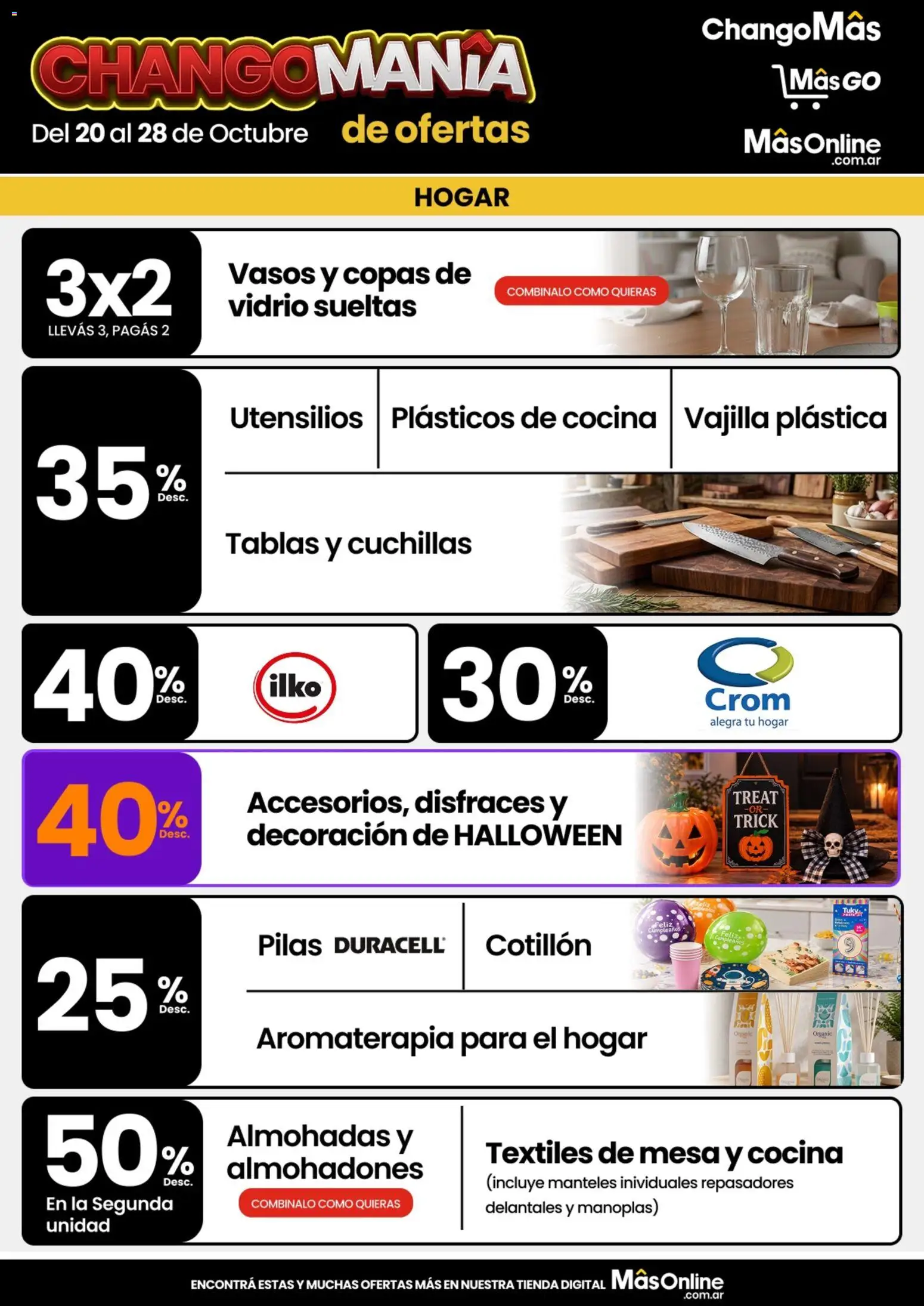 Vista previa del folleto de la tienda Changomas válido desde el 20/10/2026 