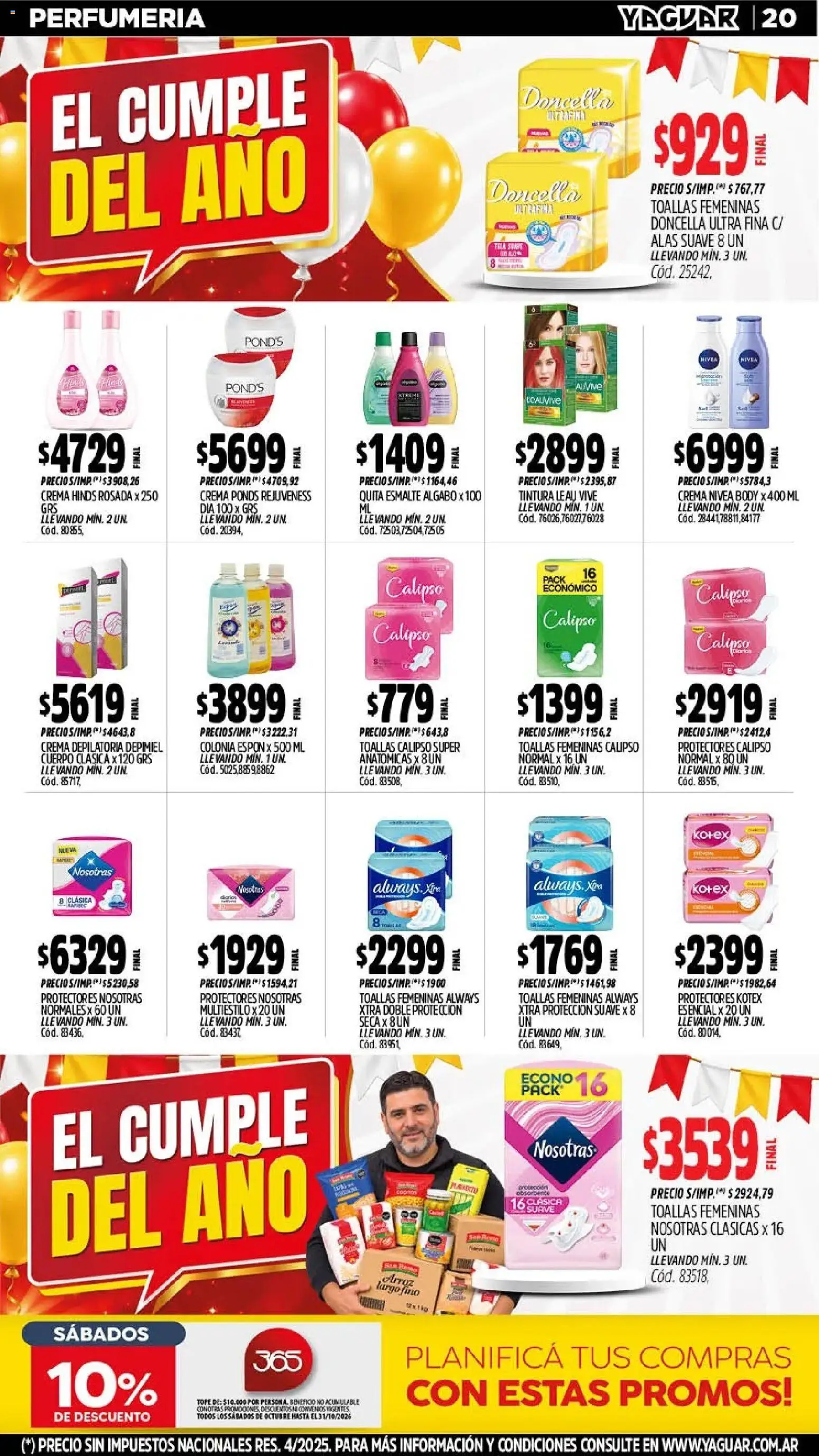 Vista previa del folleto de la tienda Yaguar válido desde el 19/10/2026 