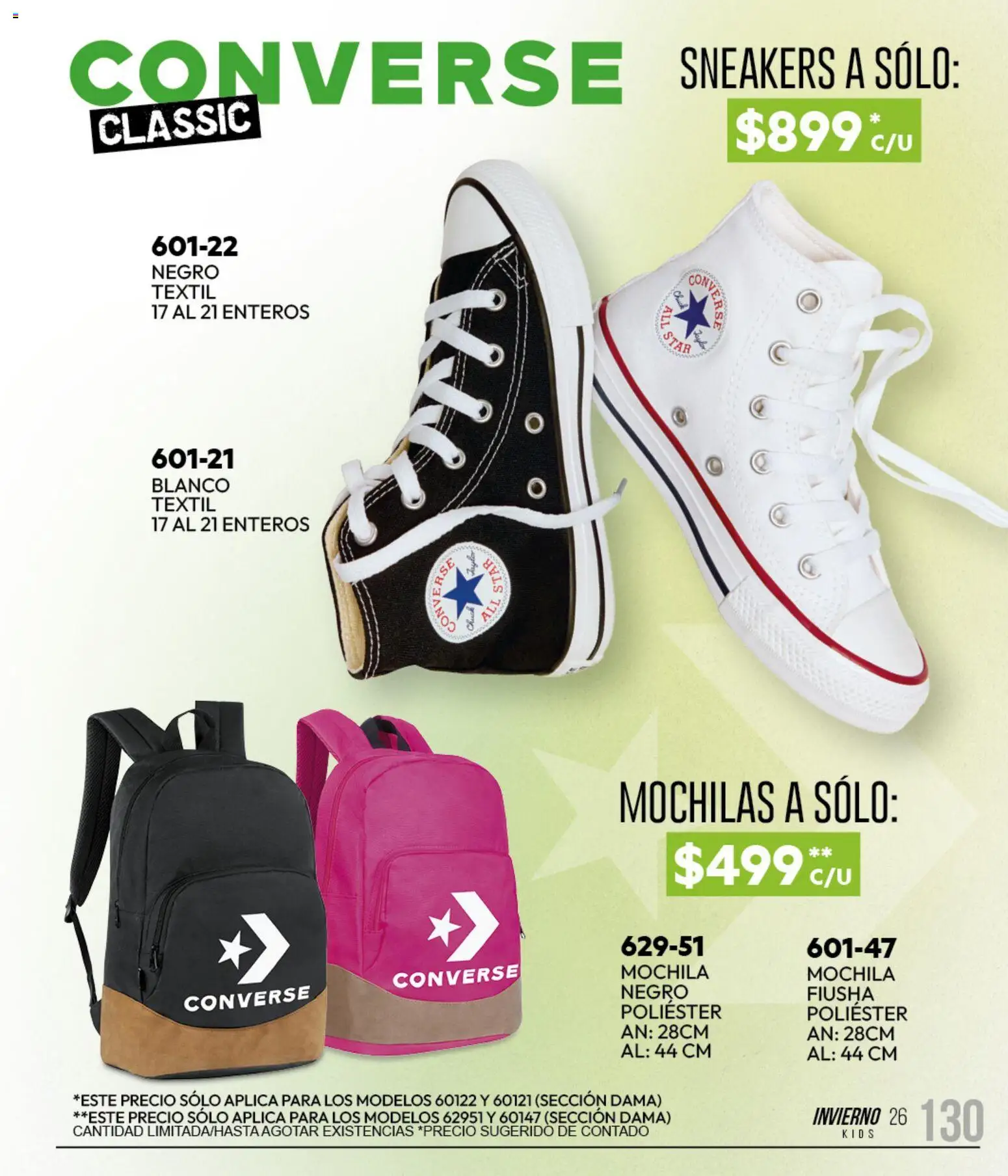 Vista previa las ofertas de la tienda Cklass - Cklass catálogo Sportbrands Caballero Invierno desde el 11/09/2026 