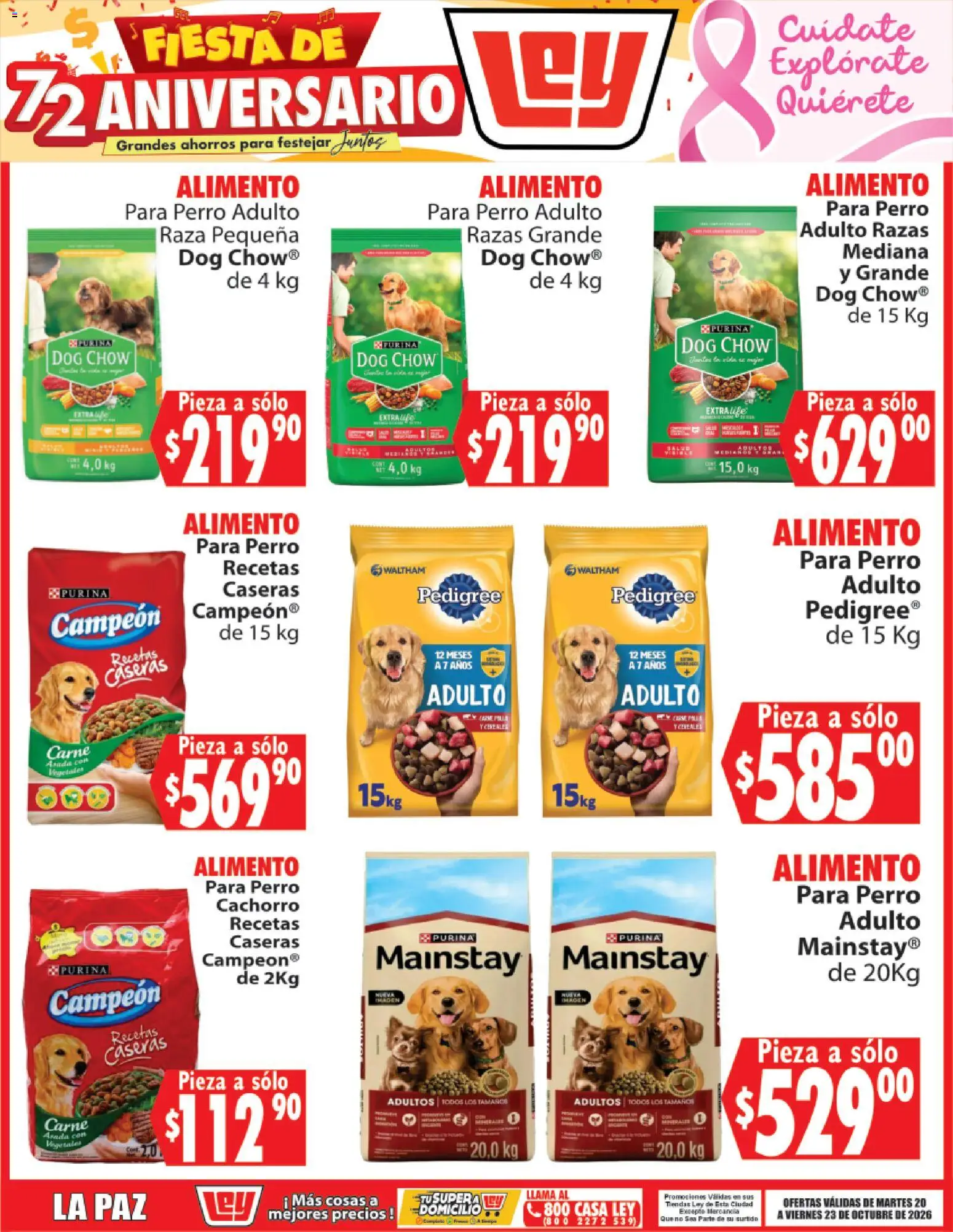 Vista previa las ofertas de la tienda Casa Ley - Casa Ley folleto Autoservicio La Paz desde el 20/10/2026 