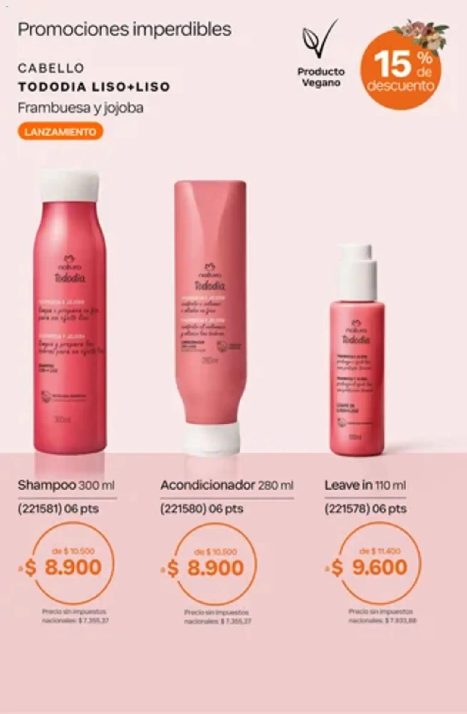 Vista previa del folleto de la tienda Natura válido desde el 01/10/2026 - Shampoo, Acondicionador