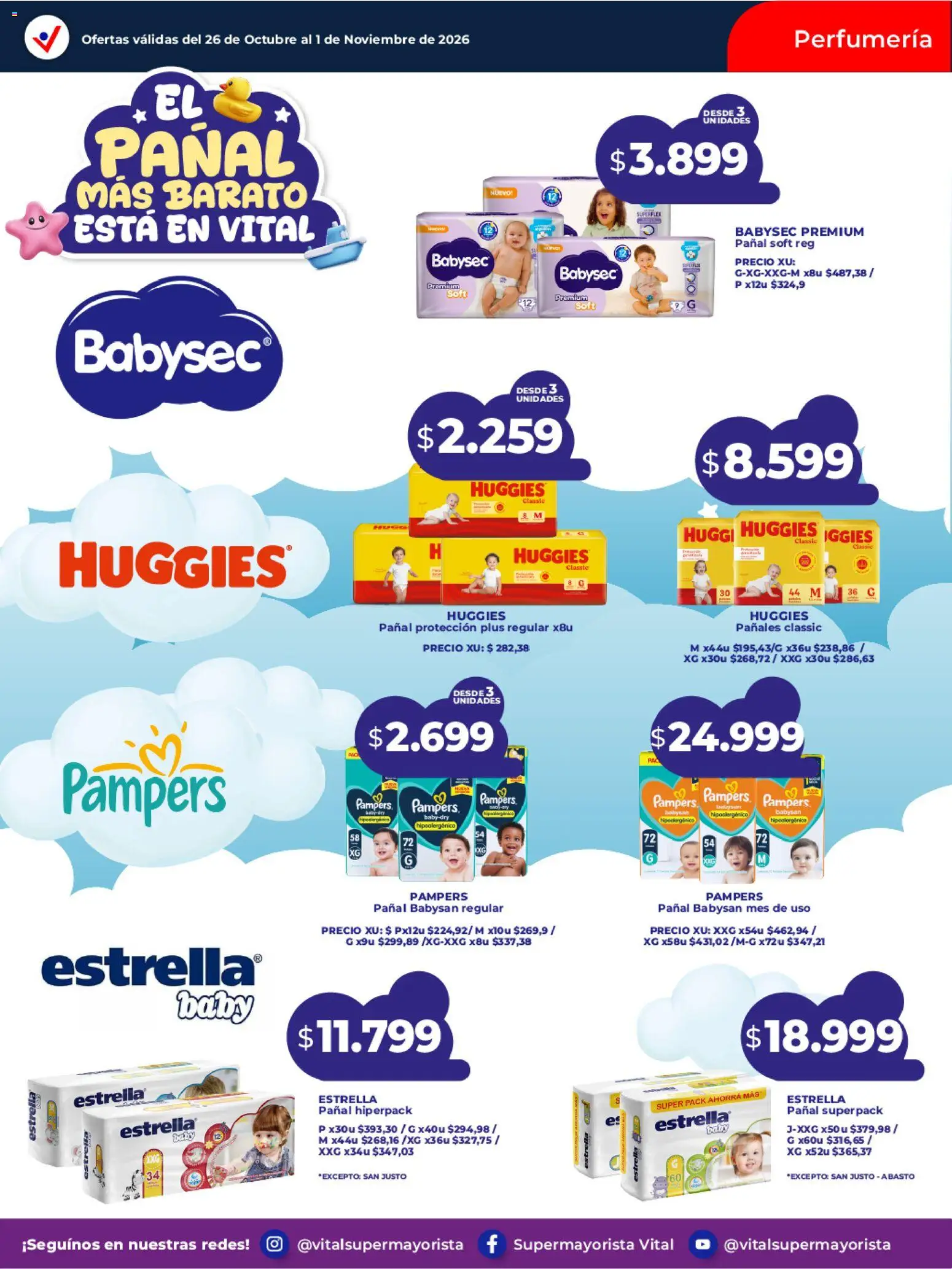 Vista previa del folleto de la tienda Vital válido desde el 26/10/2026 