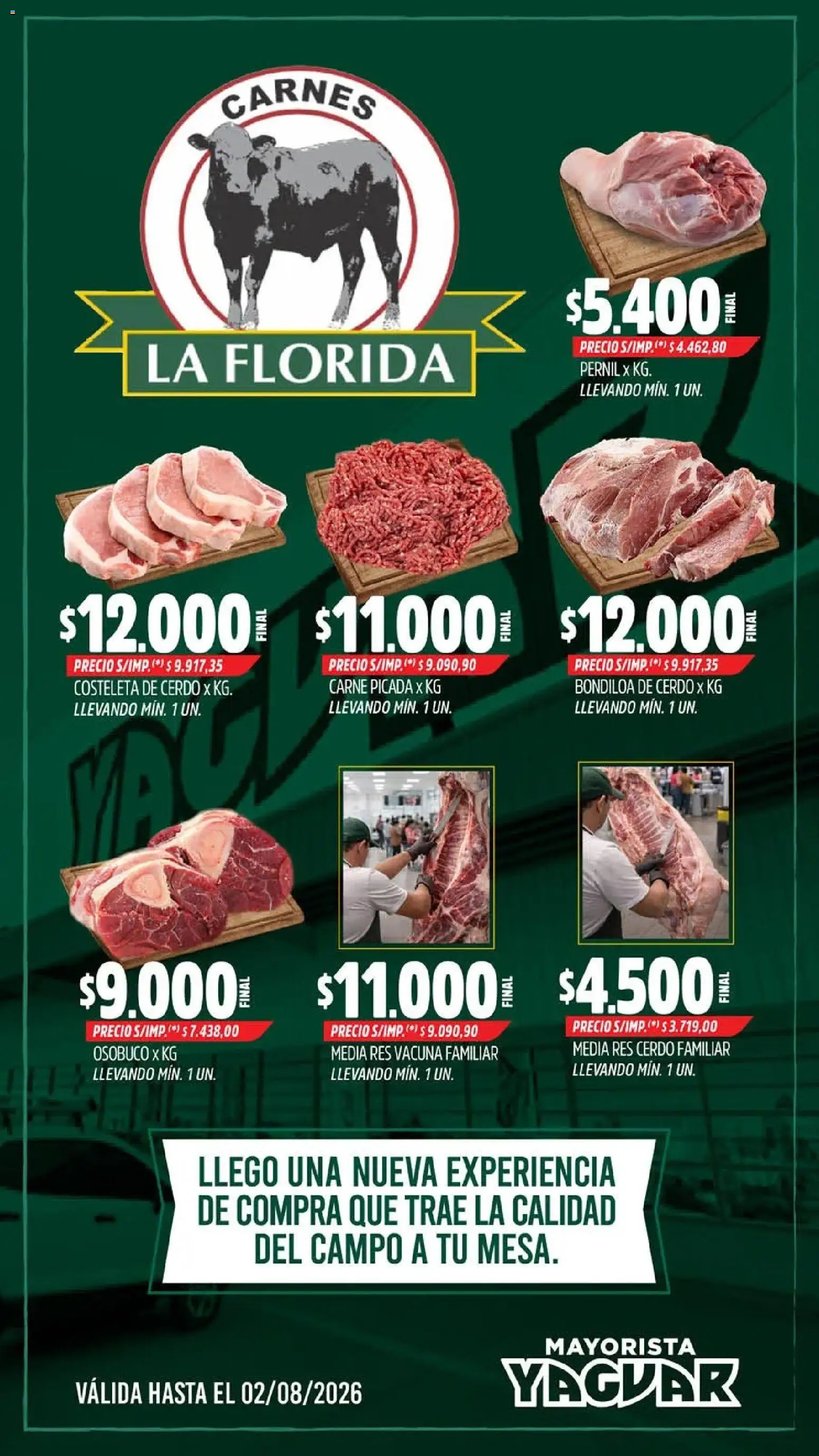 Vista previa del folleto de la tienda Yaguar válido desde el 20/07/2026 