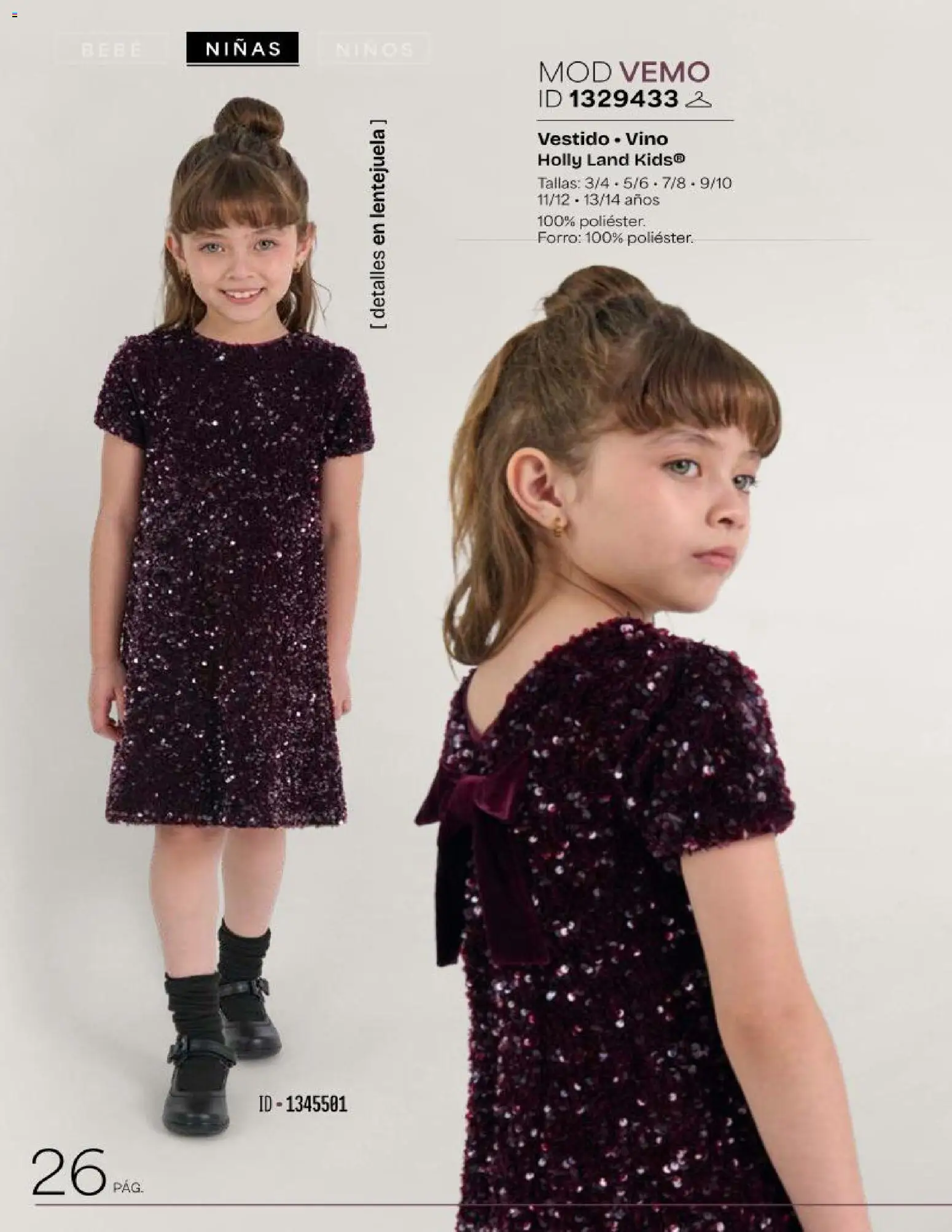 Vista previa las ofertas de la tienda Price Shoes - Price Shoes catálogo Kids desde el 01/10/2026 - Vestido, Vino
