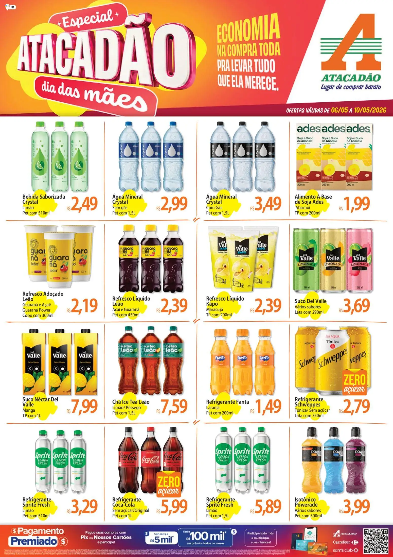 Pré-Visualização do folheto "Atacadão ofertas - PR" da loja Atacadão válido a partir de 06/05/2026
