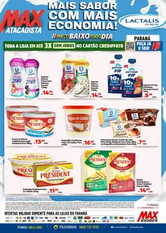 Pré-Visualização do folheto "Max Atacadista ofertas Lactalis" da loja Max Atacadista válido a partir de 31/07/2026