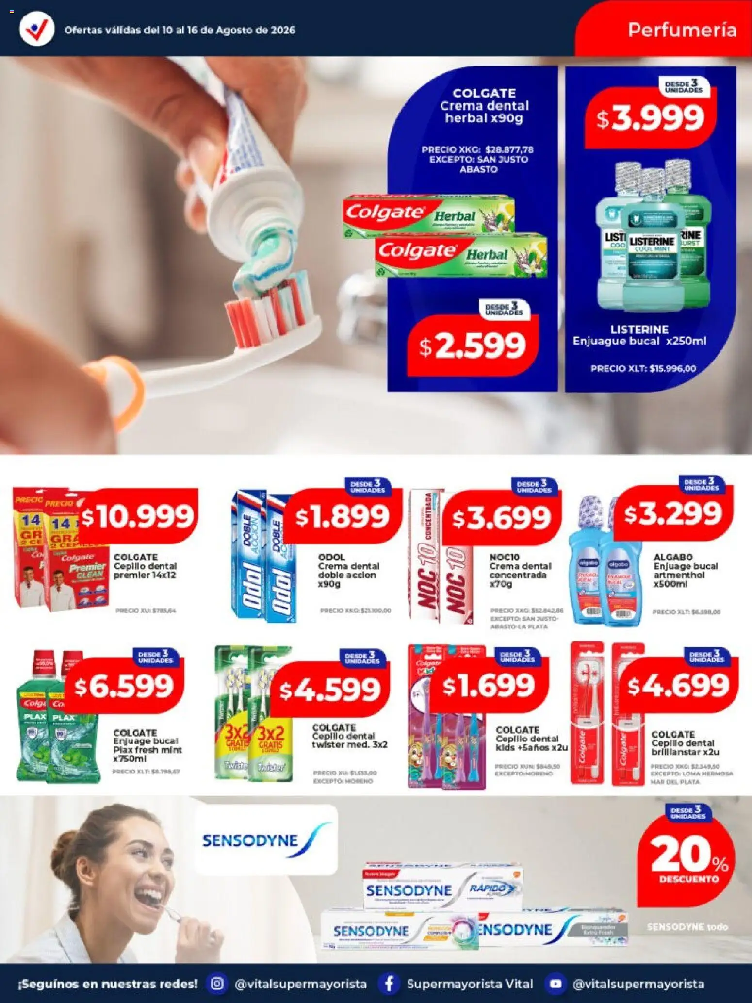 Vista previa del folleto de la tienda Vital válido desde el 10/08/2026 