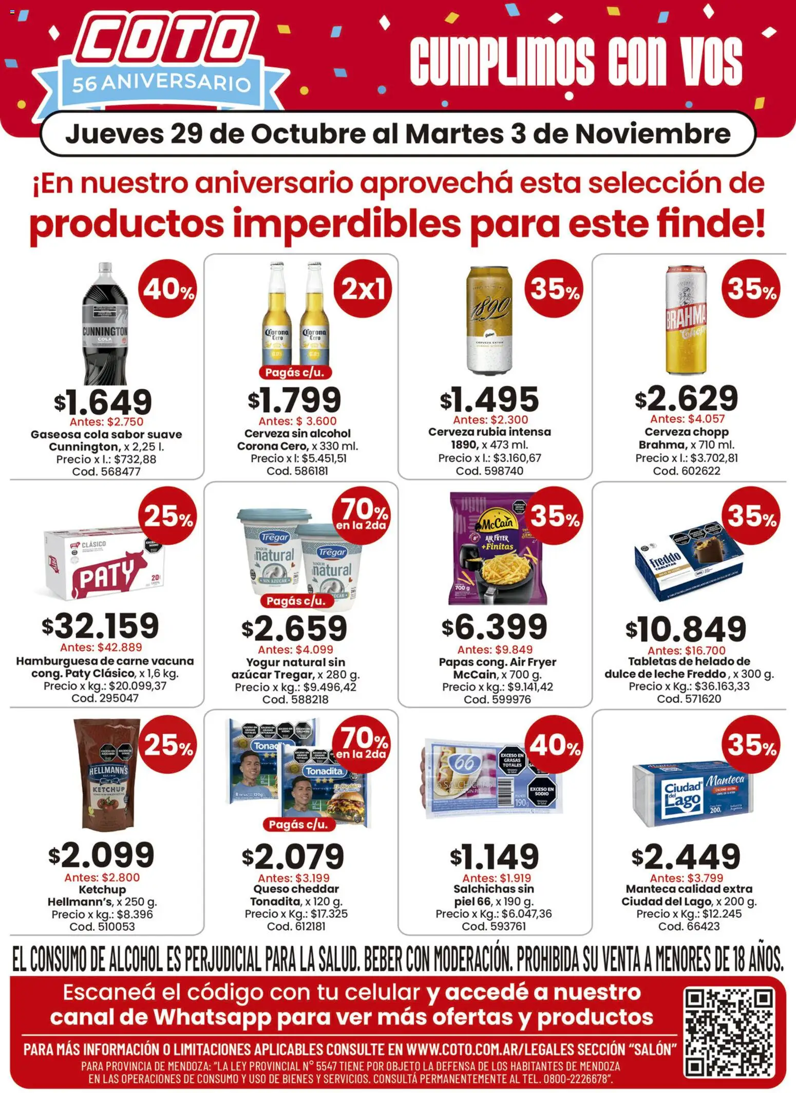 Vista previa del folleto de la tienda Coto válido desde el 29/10/2026 