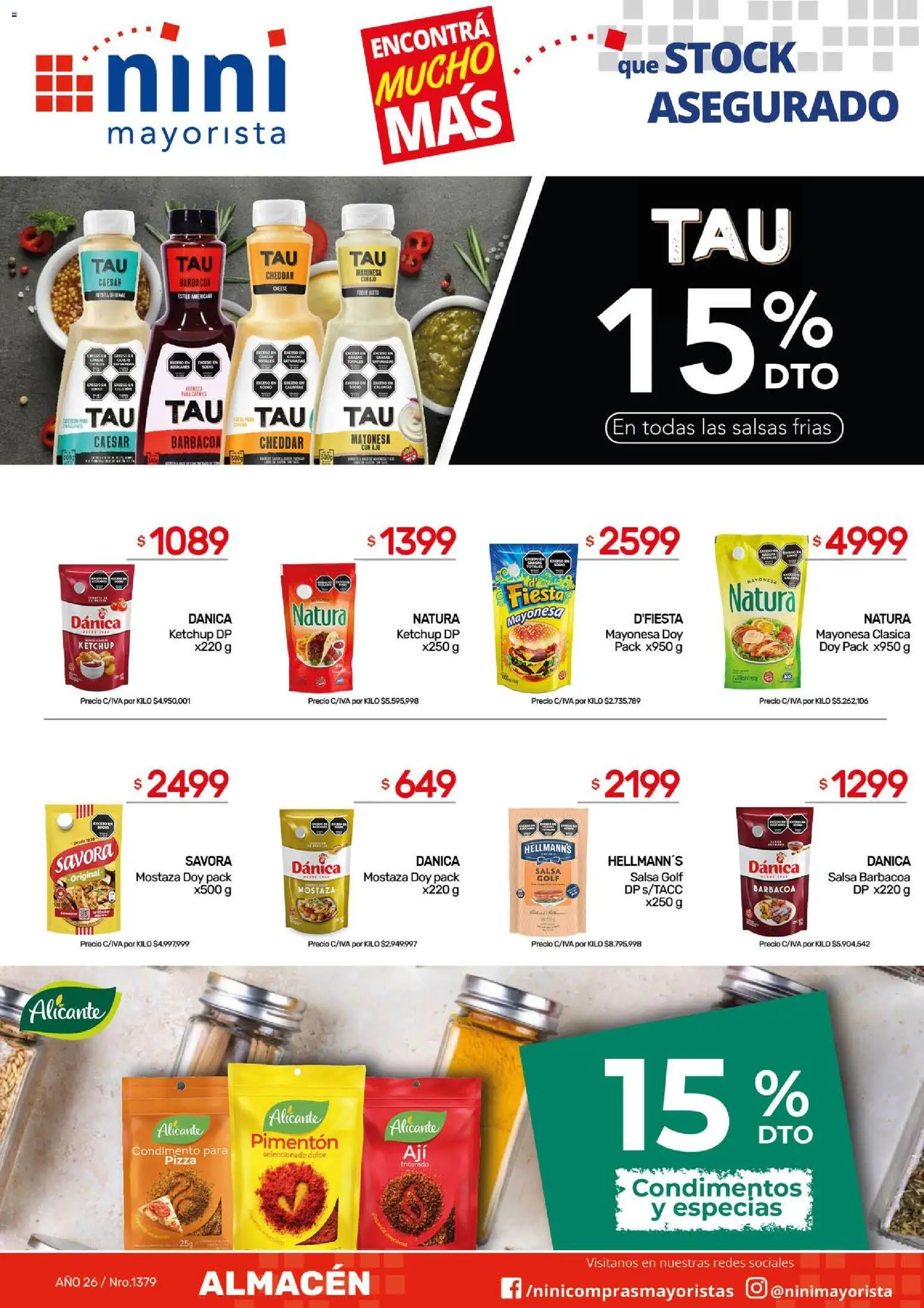 Vista previa del folleto de la tienda NINI Mayorista válido desde el 28/09/2026 