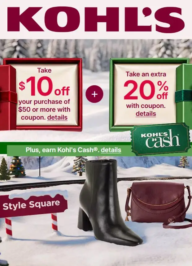 Ad Preview of Kohl's Kohl's Weekly Ads from 10/26/2026