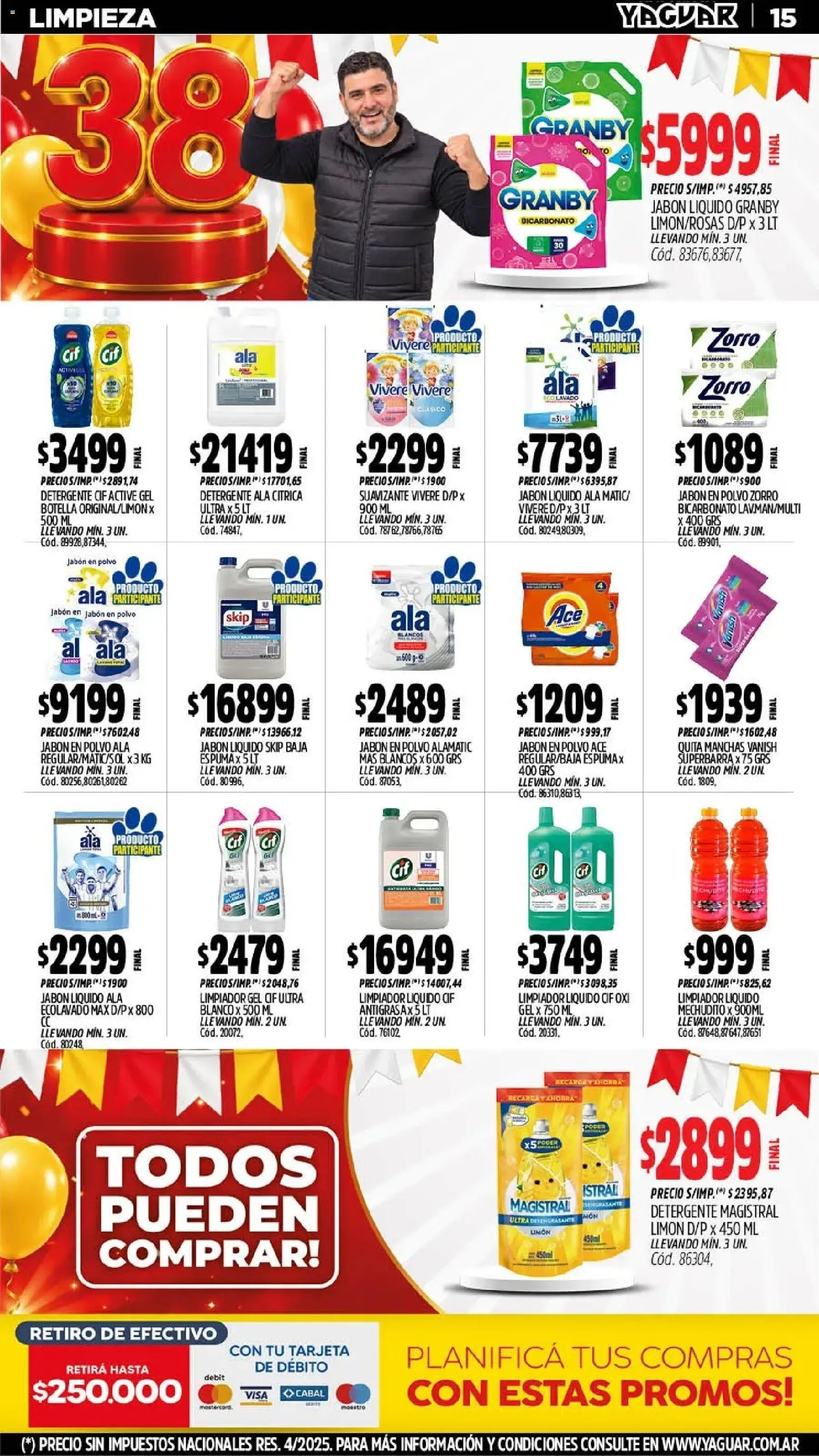 Vista previa del folleto de la tienda Yaguar válido desde el 26/10/2026 