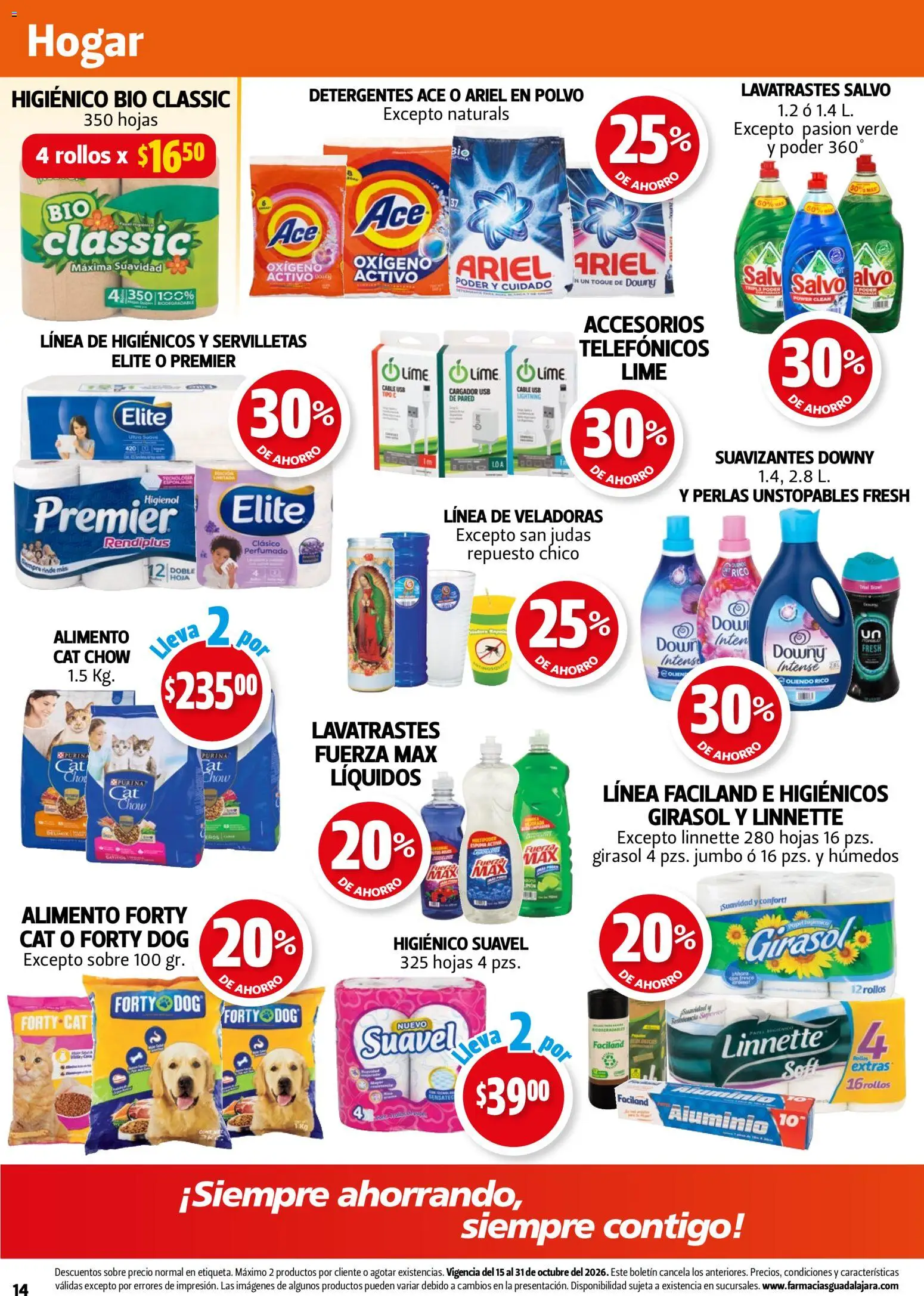 Vista previa las ofertas de la tienda Farmacia Guadalajara - Farmacia Guadalajara catálogo desde el 15/10/2026 