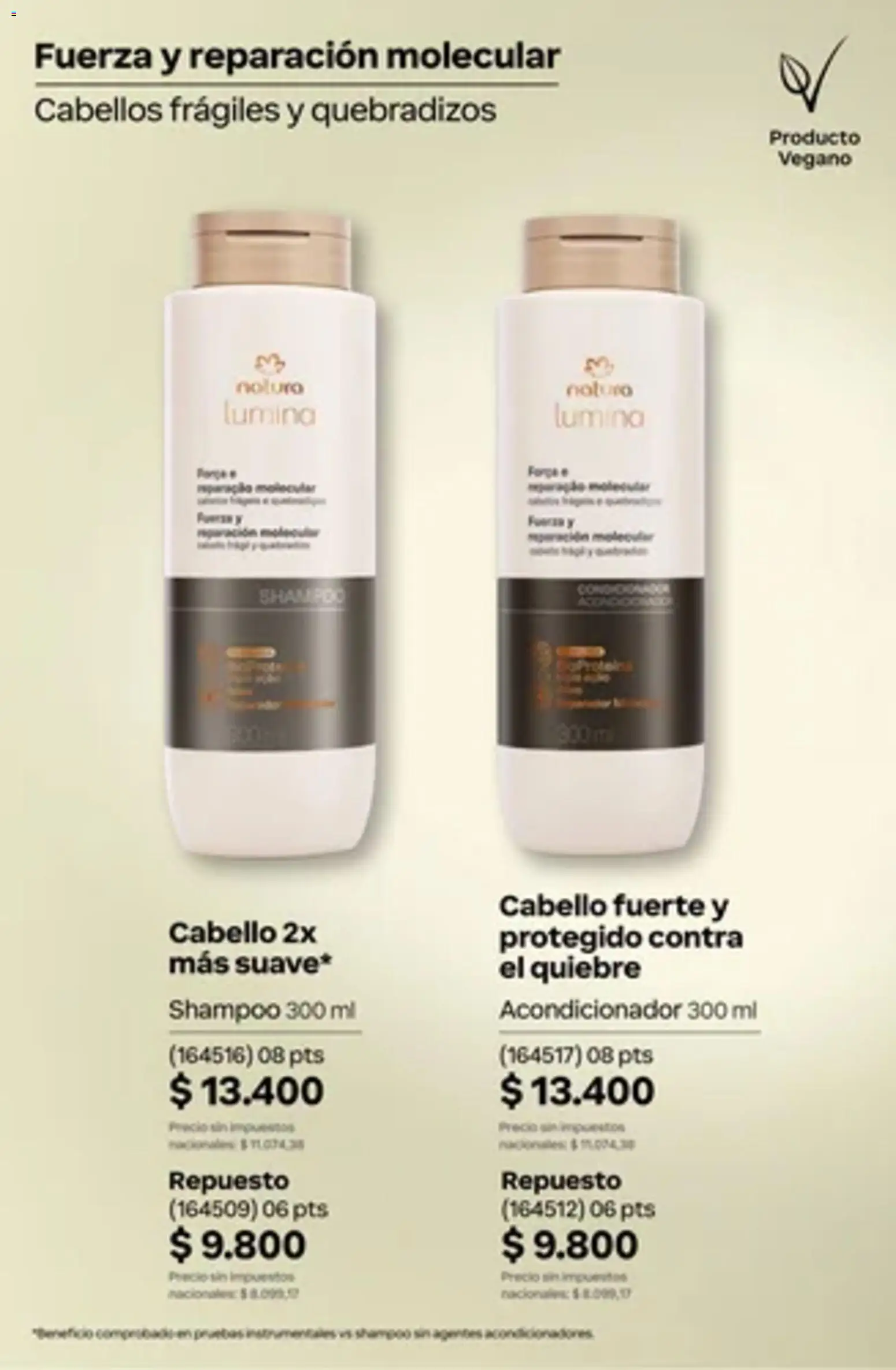 Vista previa del folleto de la tienda Natura válido desde el 01/10/2026 - Shampoo, Acondicionador