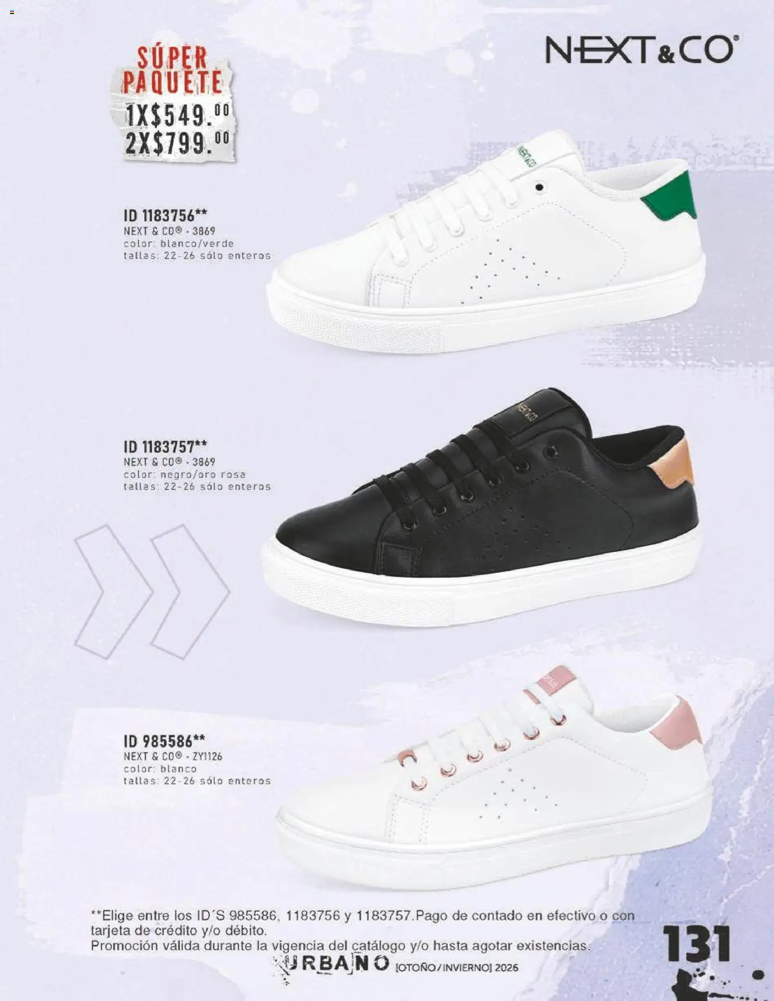 Vista previa las ofertas de la tienda Price Shoes - Price Shoes catálogo Urbano desde el 31/07/2026 