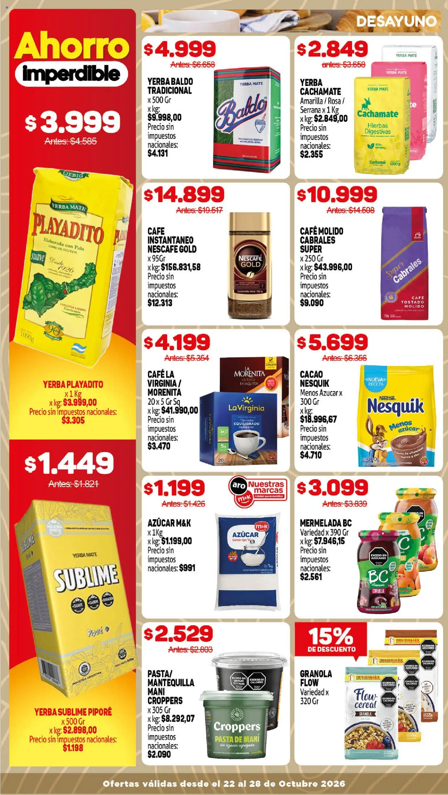 Vista previa del folleto de la tienda Makro válido desde el 22/10/2026 