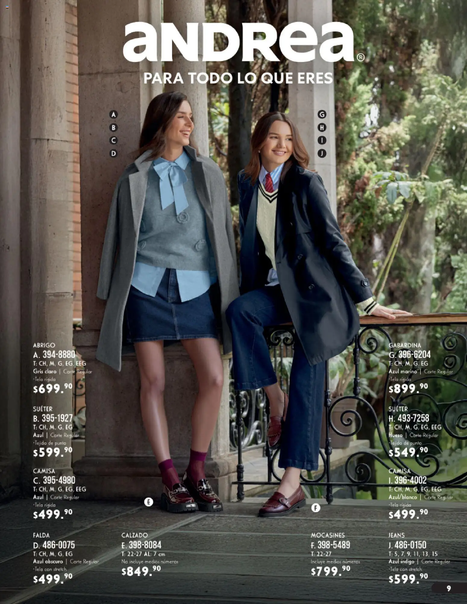 Vista previa las ofertas de la tienda Andrea - Andrea catálogo Vestir desde el 23/08/2026 