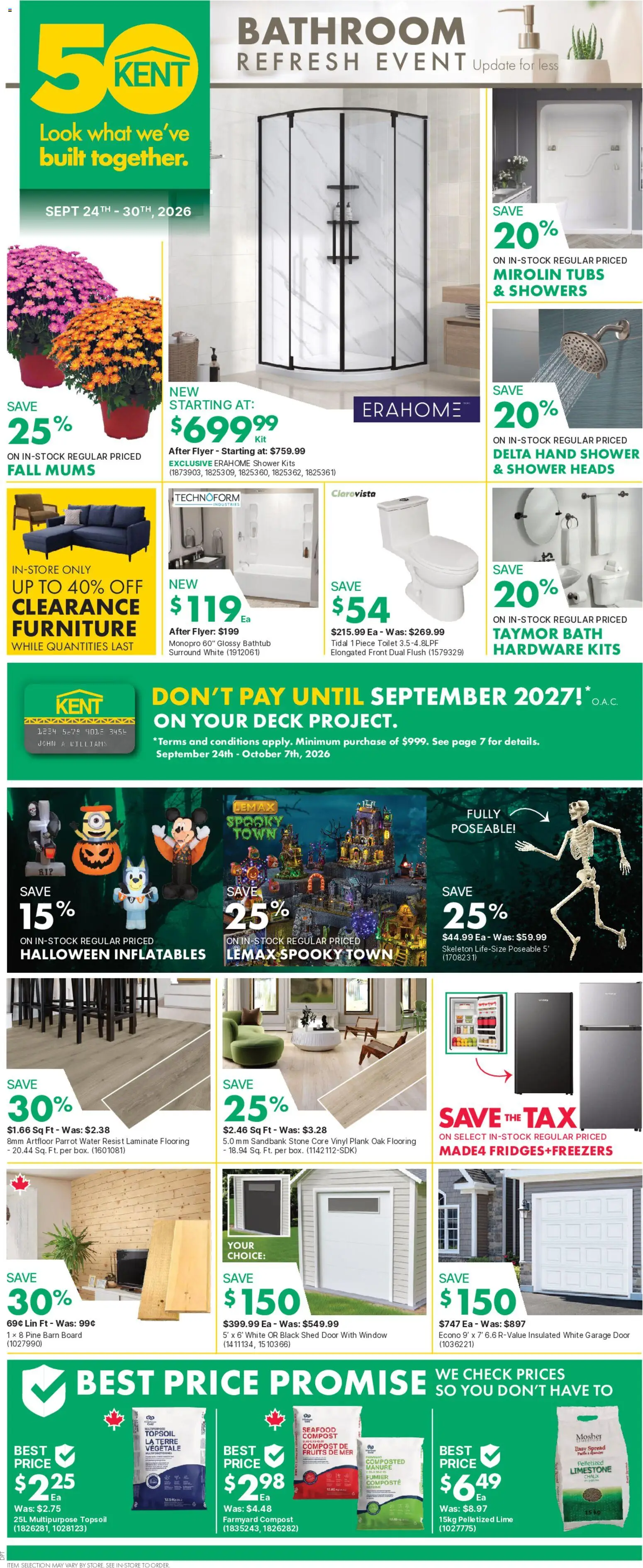 Preview of leaflet Kent weekly flyer / circulaire from shop Kent is valid from Sep 24, 2026