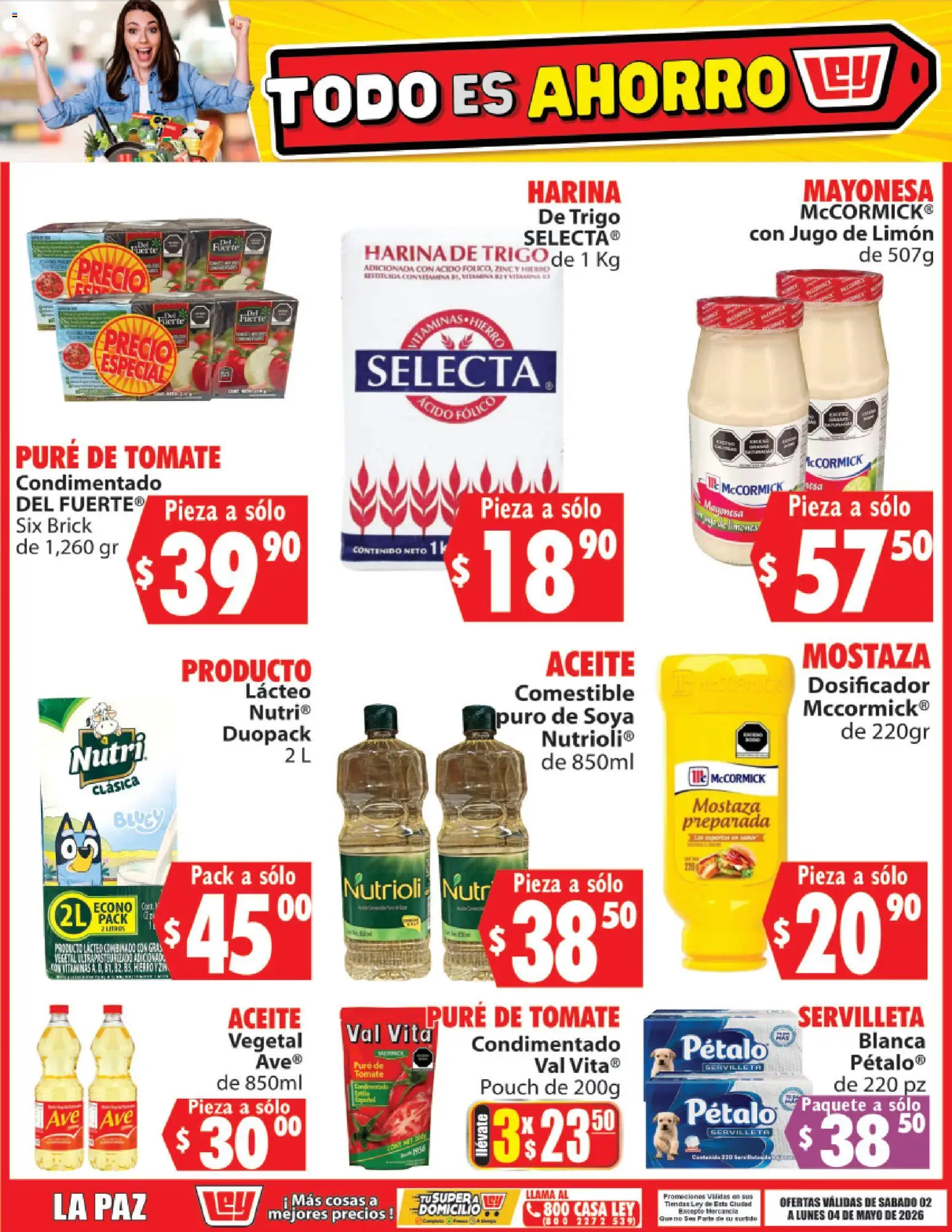 Vista previa las ofertas de la tienda Casa Ley - Casa Ley folleto Todo es ahorro desde el 02/05/2026 