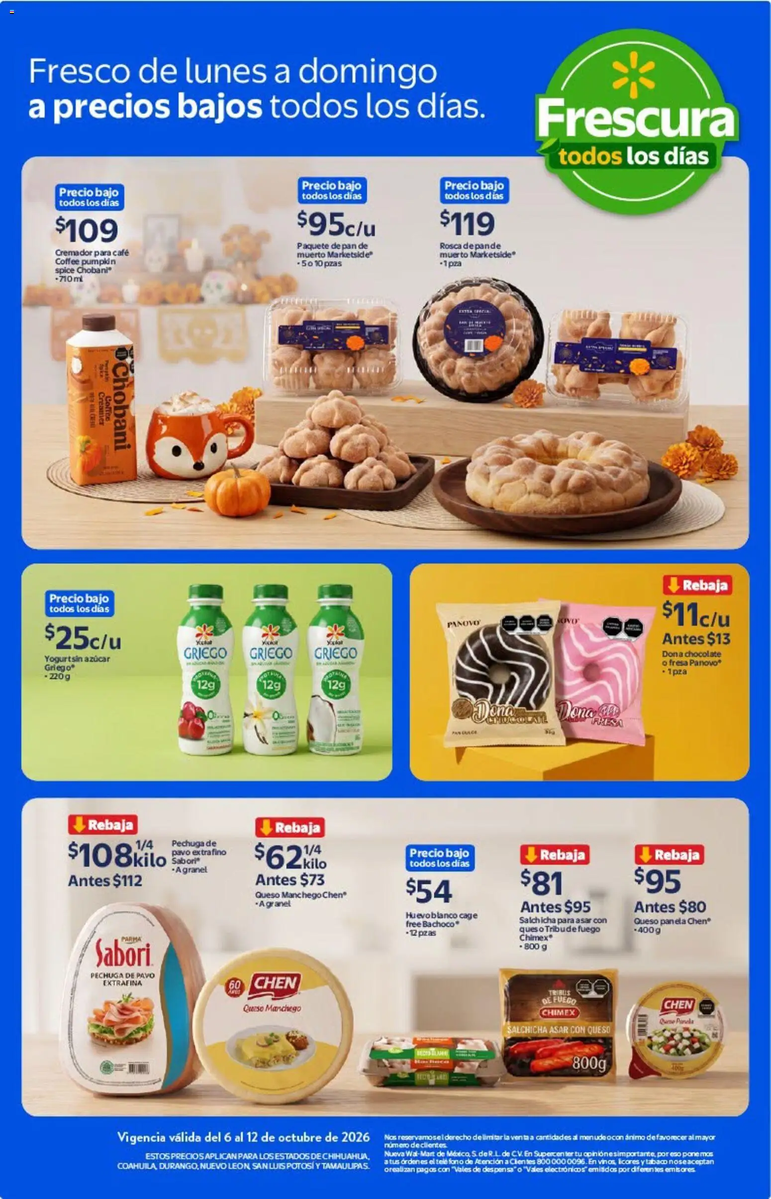 Vista previa las ofertas de la tienda Walmart Express - Walmart Express folleto Calidad y frescura a precios bajos todos los días desde el 06/10/2026 