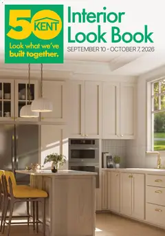 Un aperçu du dépliant Kent Interior look book - NL du magasin Kent est valide à partir 10 sept. 2026