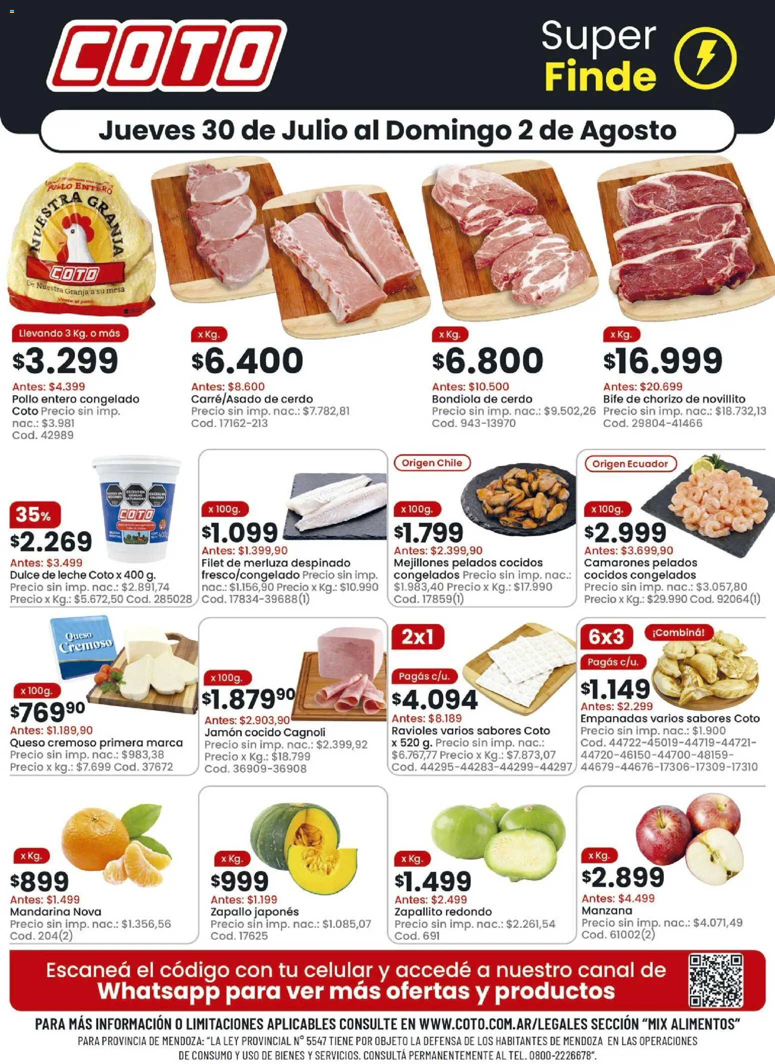 Vista previa del folleto de la tienda Coto válido desde el 30/07/2026 