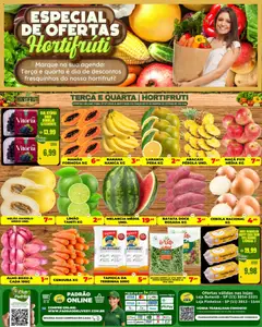 Pré-Visualização do folheto "Supermercado Padrão ofertas Hortifruti" da loja Supermercado Padrão válido a partir de 07/07/2026