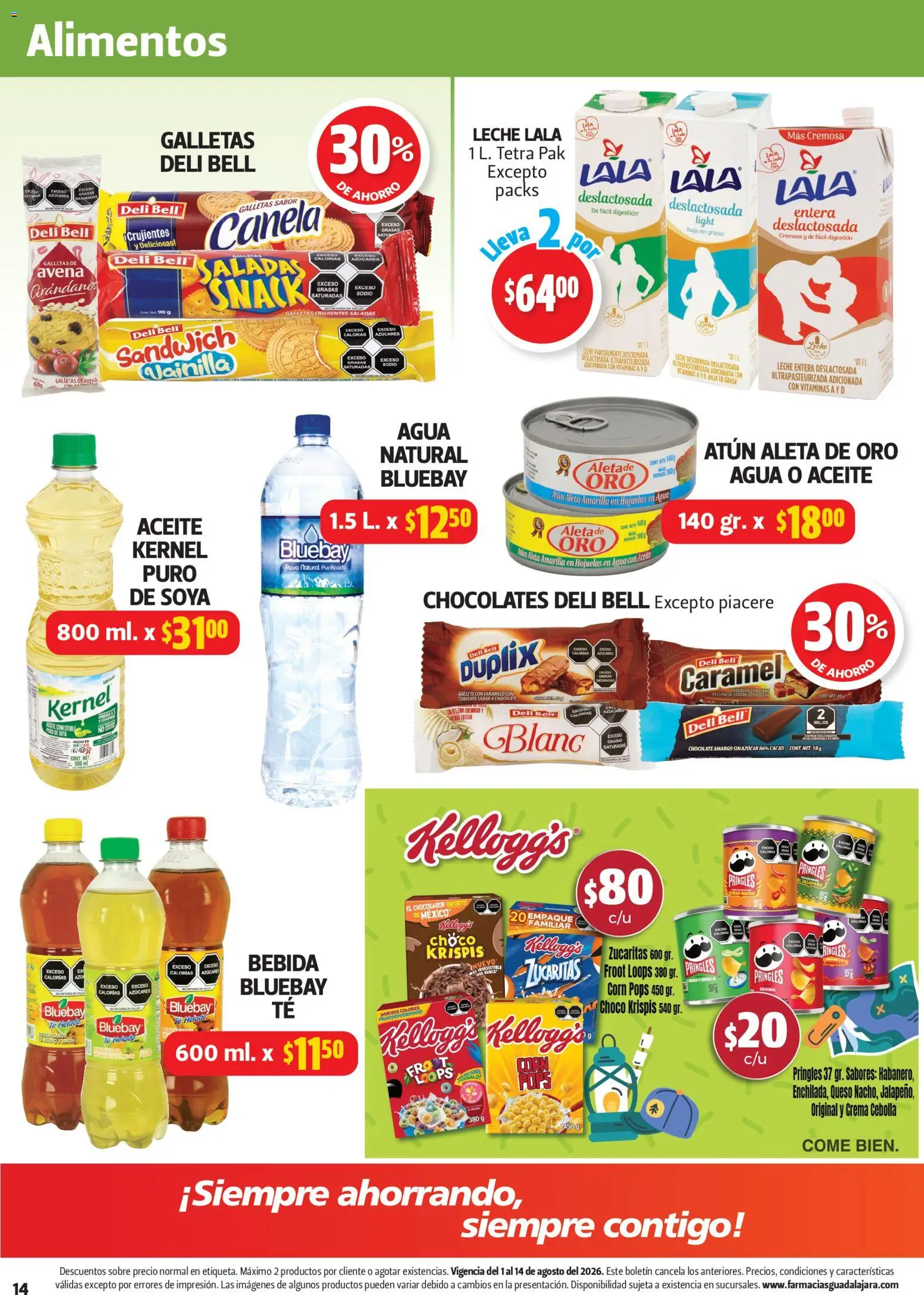 Vista previa las ofertas de la tienda Farmacia Guadalajara - Farmacia Guadalajara catálogo desde el 01/08/2026 