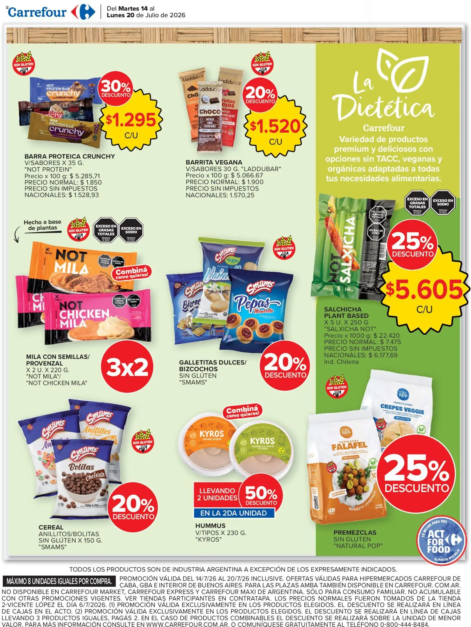 Vista previa del folleto de la tienda Carrefour válido desde el 14/07/2026 